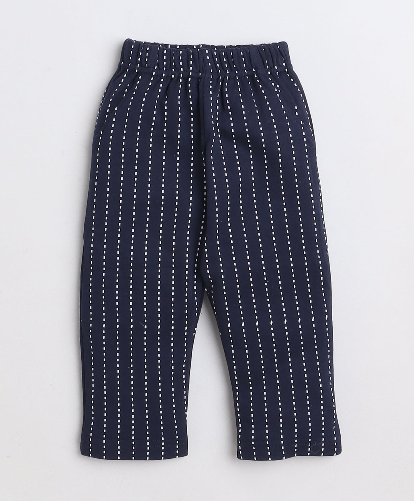 wholesale only Peb10033 - Blue & White Girls Half Sleeves Cotton Jablas Pack Of 3