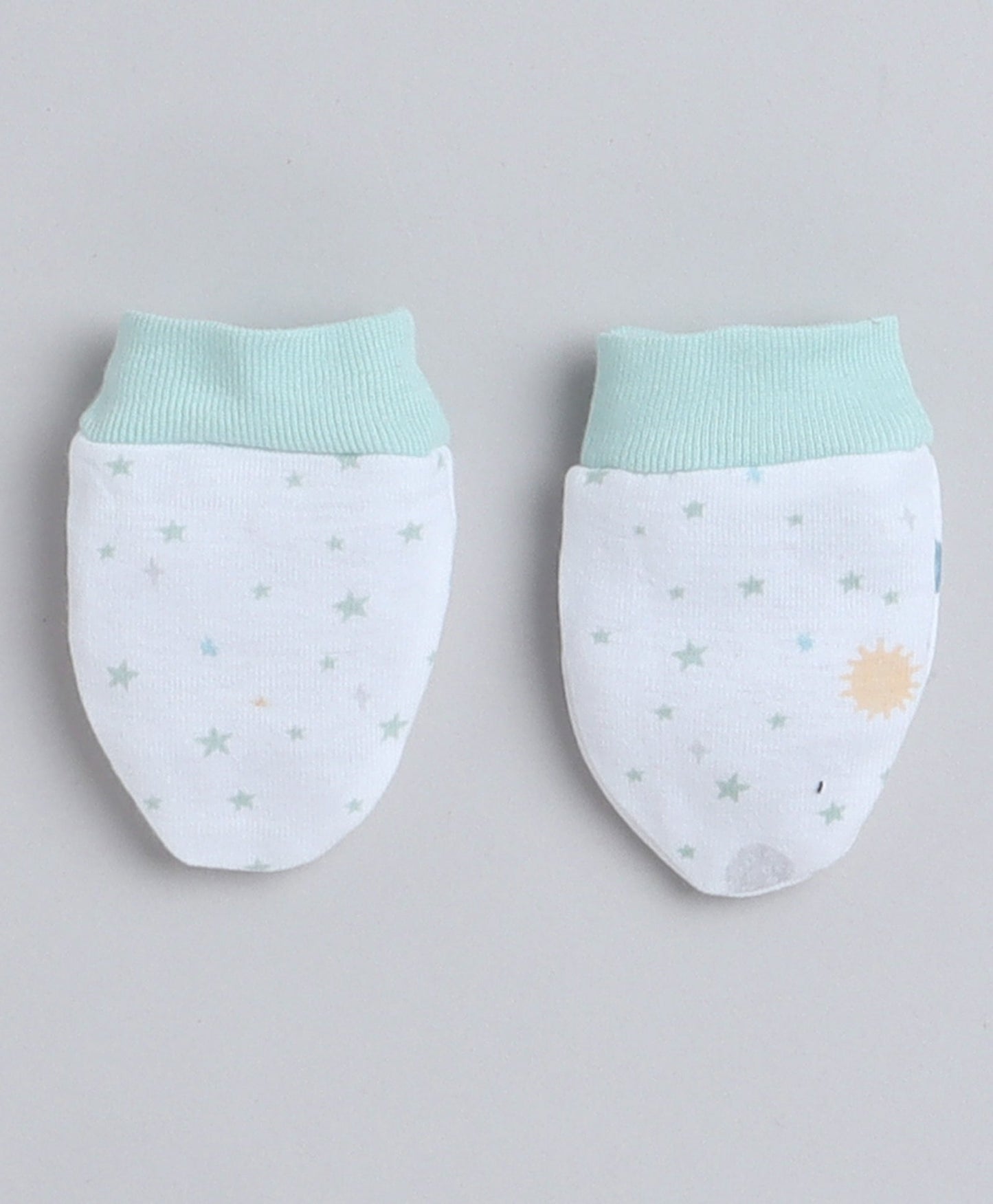 wholesale only Peb10033 - Blue & White Girls Half Sleeves Cotton Jablas Pack Of 3
