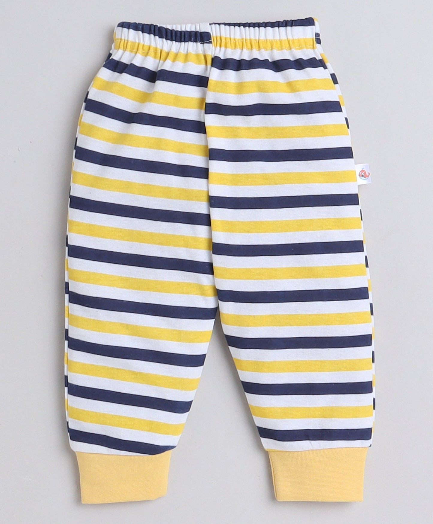 wholesale only Peb10033 - Blue & White Girls Half Sleeves Cotton Jablas Pack Of 3