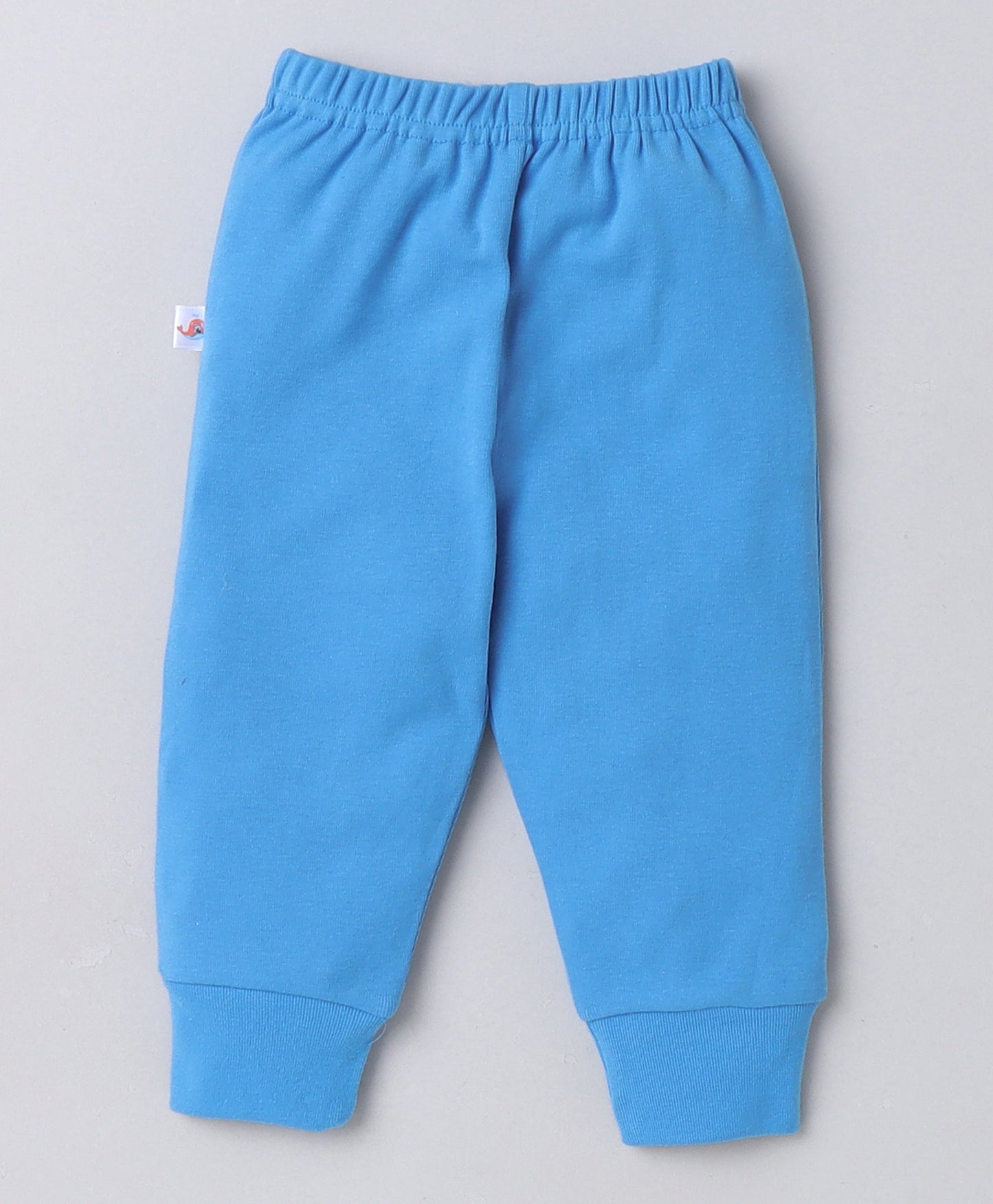 wholesale only Peb10033 - Blue & White Girls Half Sleeves Cotton Jablas Pack Of 3