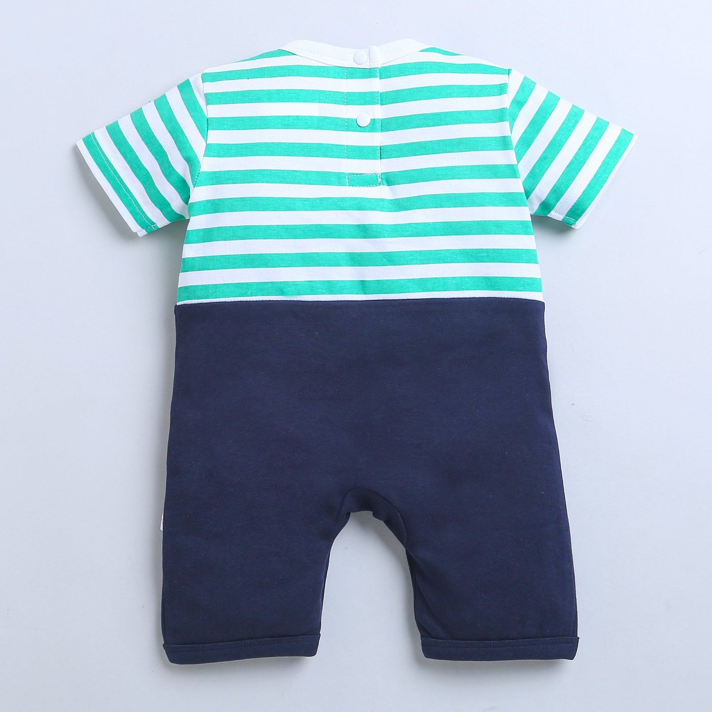 wholesale only Peb10033 - Blue & White Girls Half Sleeves Cotton Jablas Pack Of 3