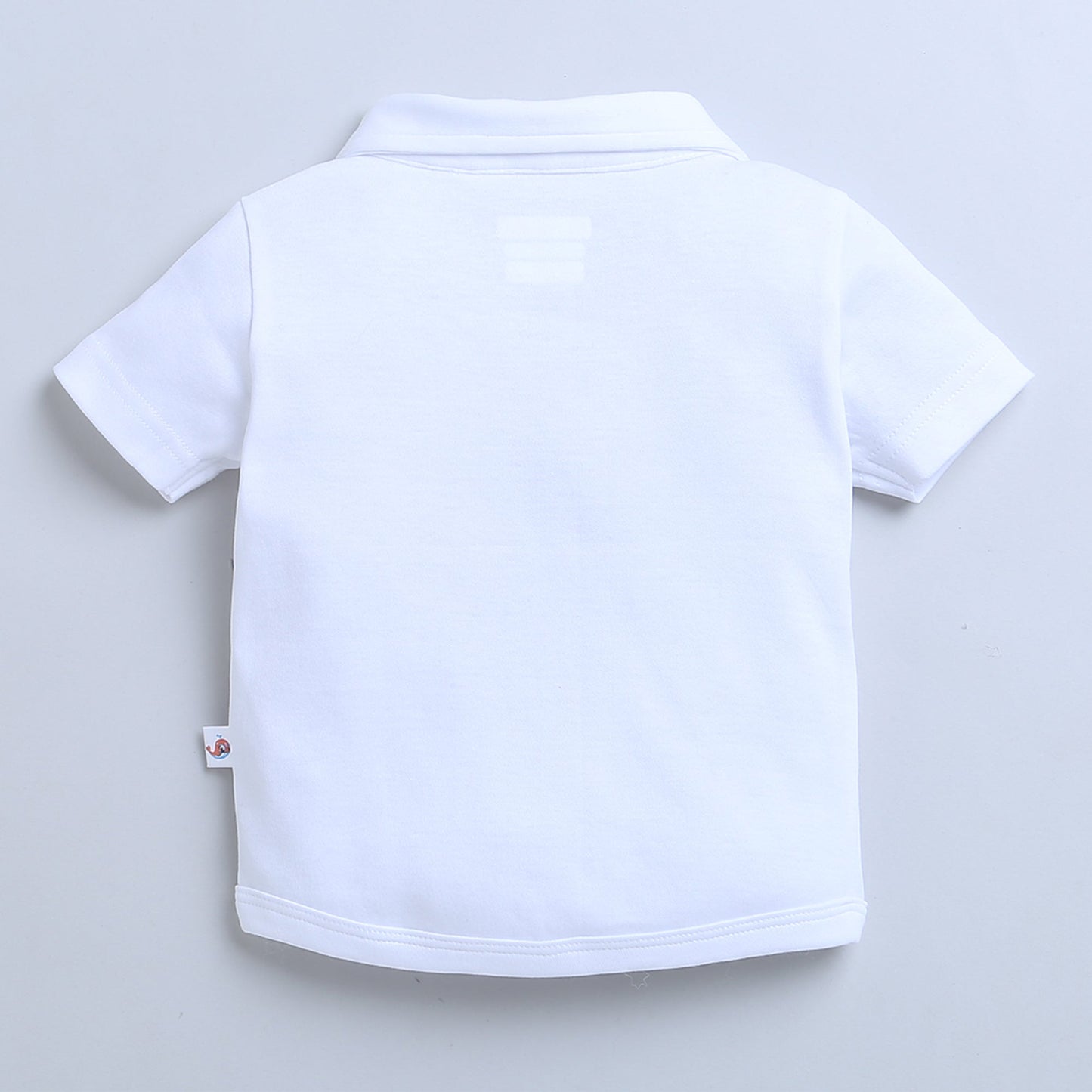 wholesale only Peb10033 - Blue & White Girls Half Sleeves Cotton Jablas Pack Of 3