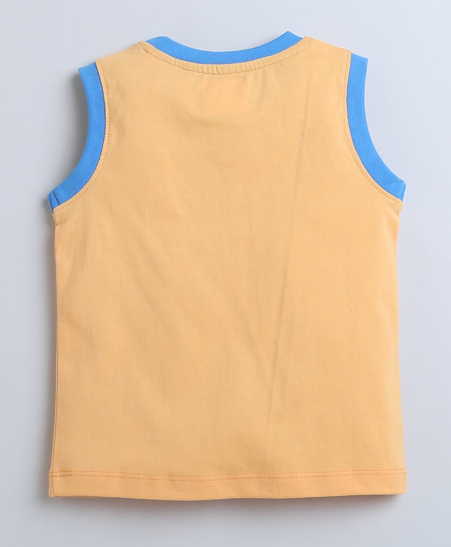 wholesale only Peb10033 - Blue & White Girls Half Sleeves Cotton Jablas Pack Of 3