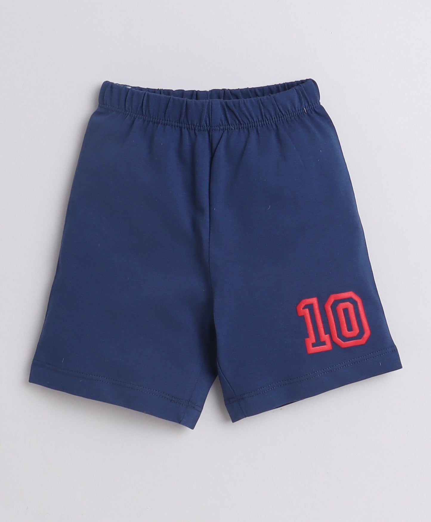 wholesale only Peb10033 - Blue & White Girls Half Sleeves Cotton Jablas Pack Of 3