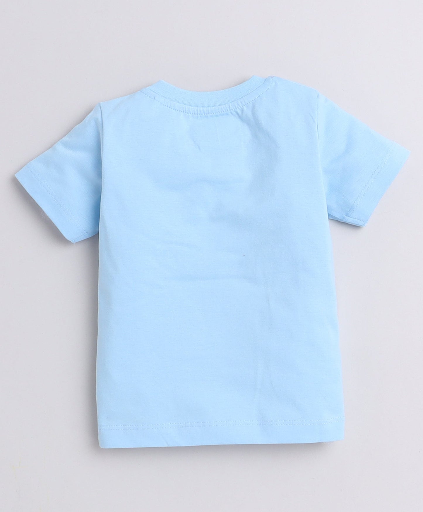 wholesale only Peb10033 - Blue & White Girls Half Sleeves Cotton Jablas Pack Of 3
