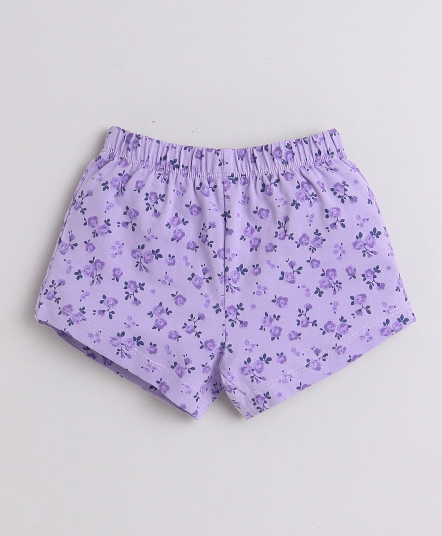 wholesale only Peb10033 - Blue & White Girls Half Sleeves Cotton Jablas Pack Of 3