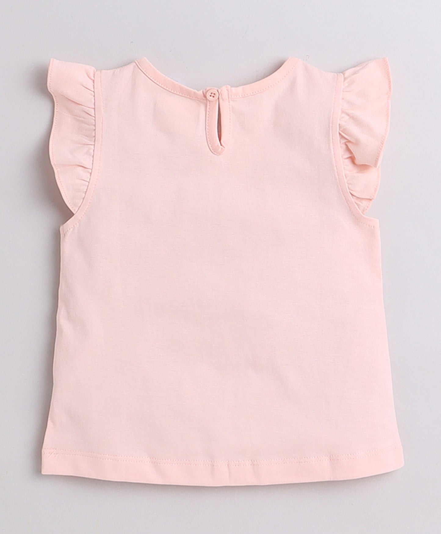 wholesale only Peb10033 - Blue & White Girls Half Sleeves Cotton Jablas Pack Of 3