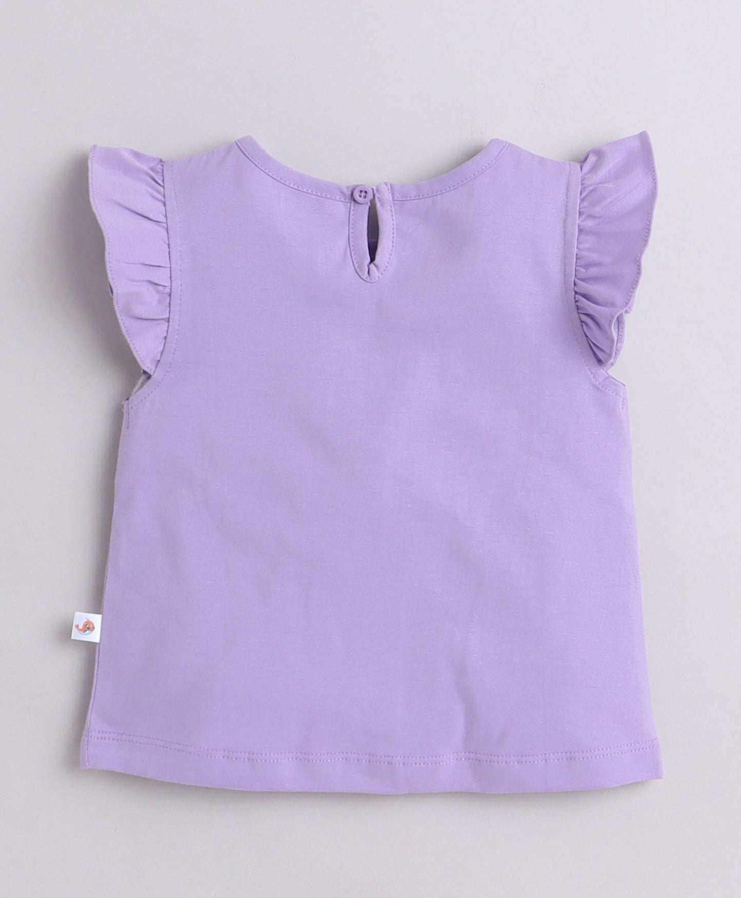 wholesale only Peb10033 - Blue & White Girls Half Sleeves Cotton Jablas Pack Of 3