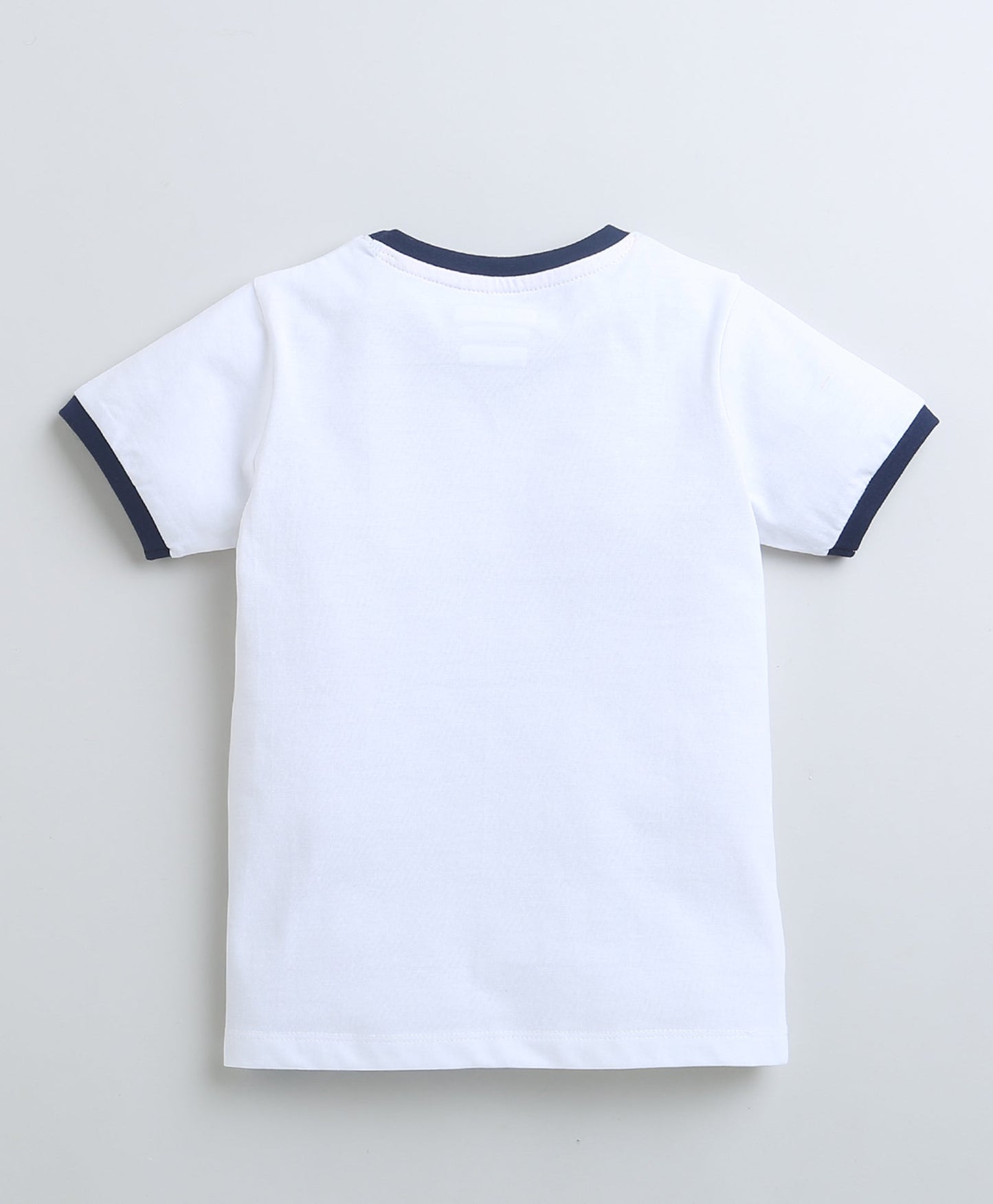 wholesale only Peb10033 - Blue & White Girls Half Sleeves Cotton Jablas Pack Of 3