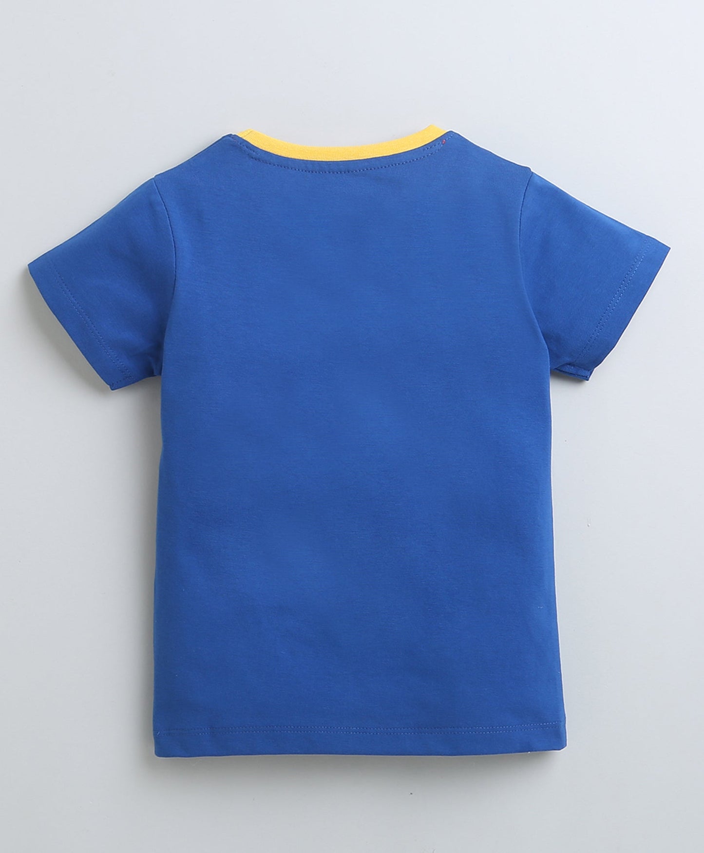 wholesale only Peb10033 - Blue & White Girls Half Sleeves Cotton Jablas Pack Of 3