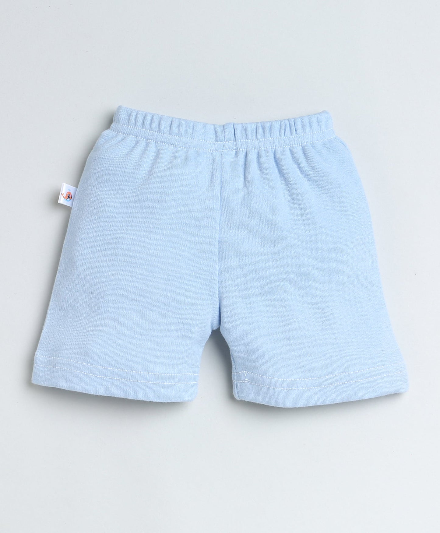 wholesale only Peb10033 - Blue & White Girls Half Sleeves Cotton Jablas Pack Of 3