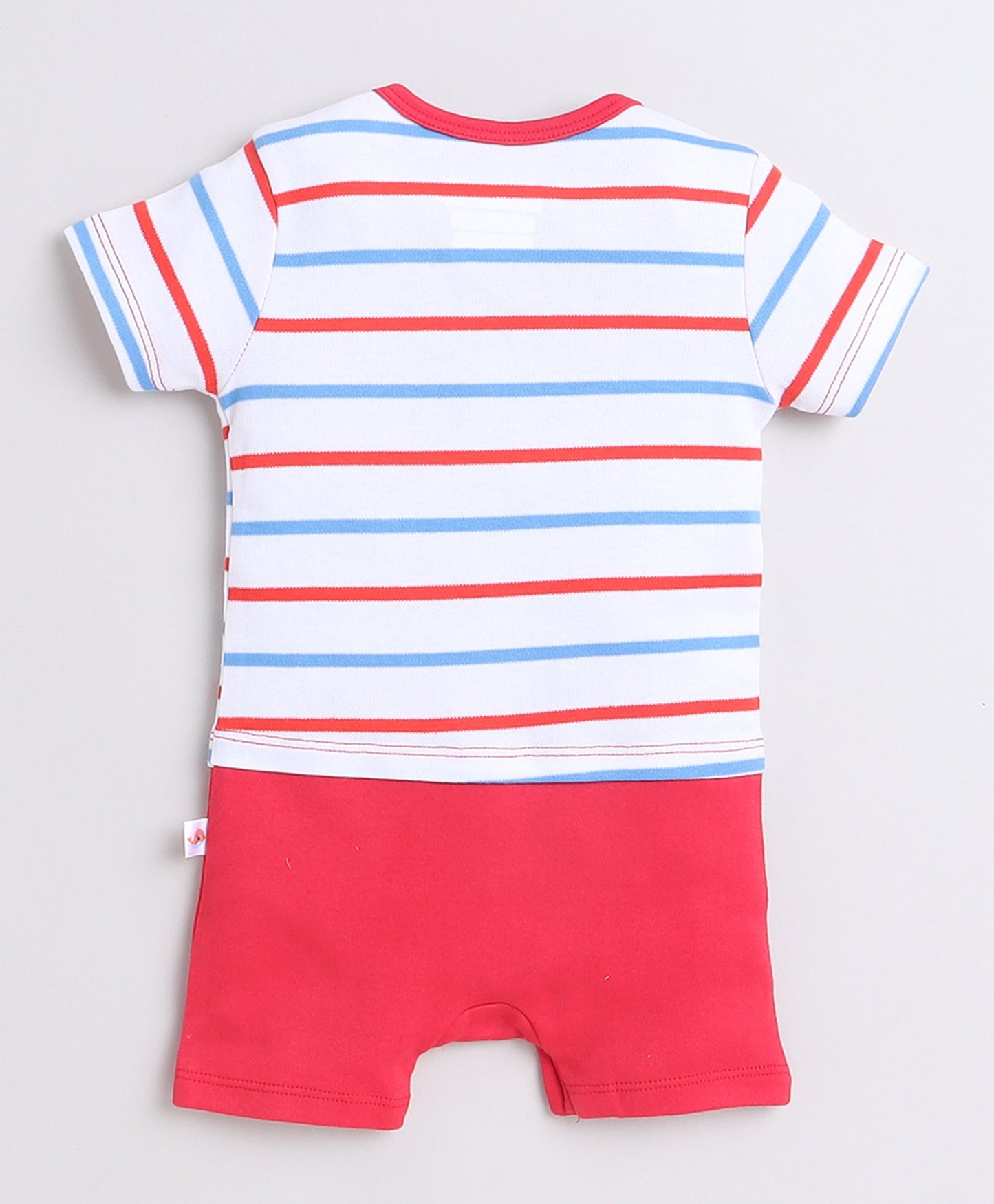 wholesale only Peb10033 - Blue & White Girls Half Sleeves Cotton Jablas Pack Of 3