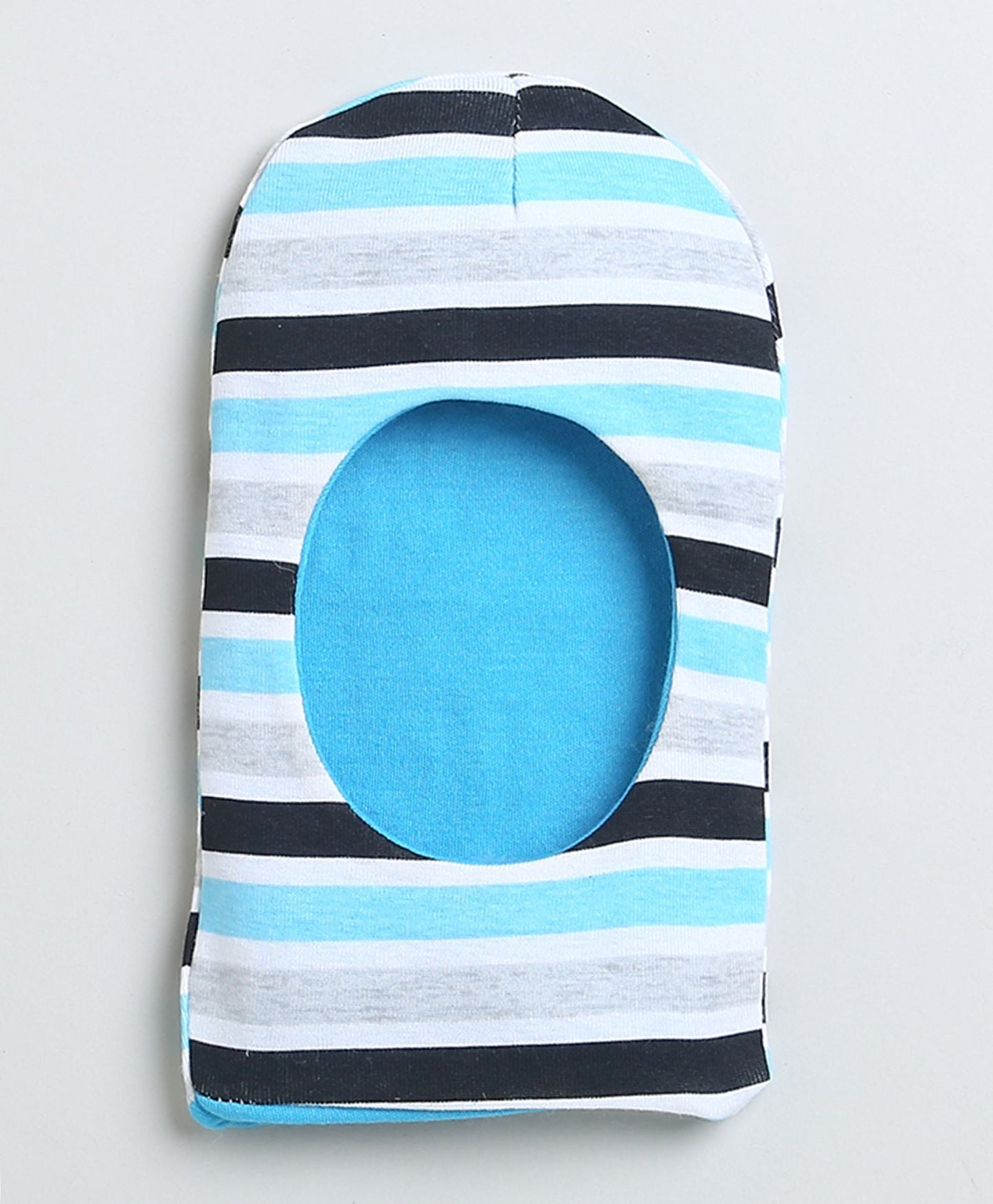 wholesale only Peb10033 - Blue & White Girls Half Sleeves Cotton Jablas Pack Of 3