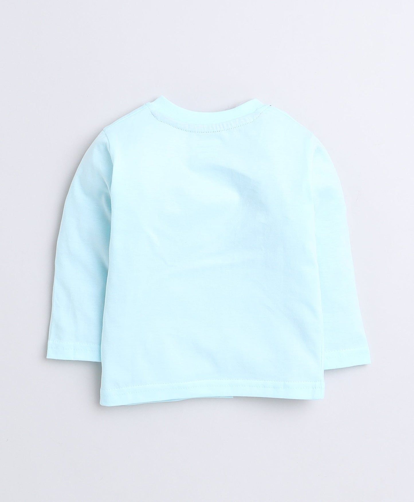 wholesale only Peb10033 - Blue & White Girls Half Sleeves Cotton Jablas Pack Of 3