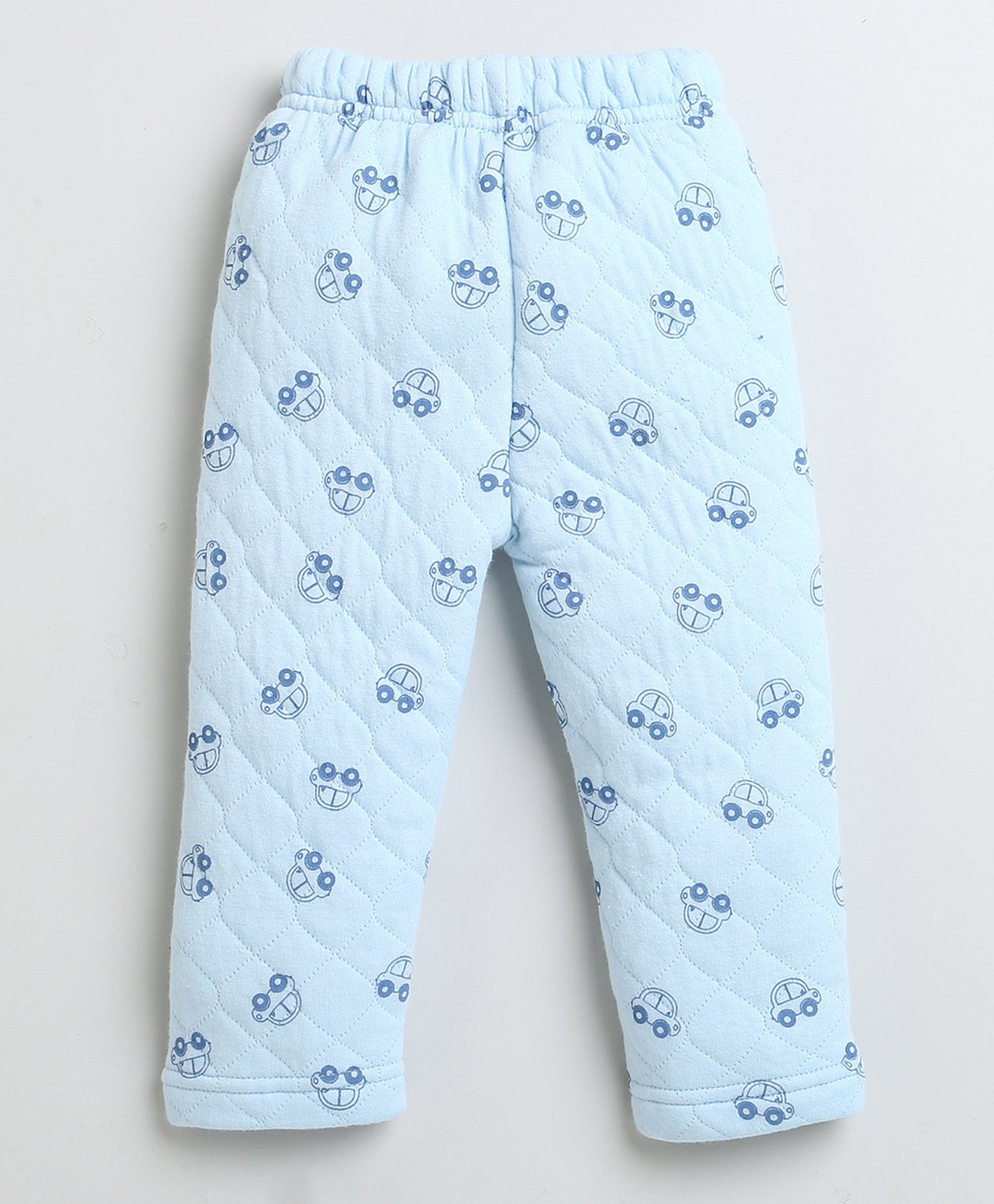 wholesale only Peb10033 - Blue & White Girls Half Sleeves Cotton Jablas Pack Of 3