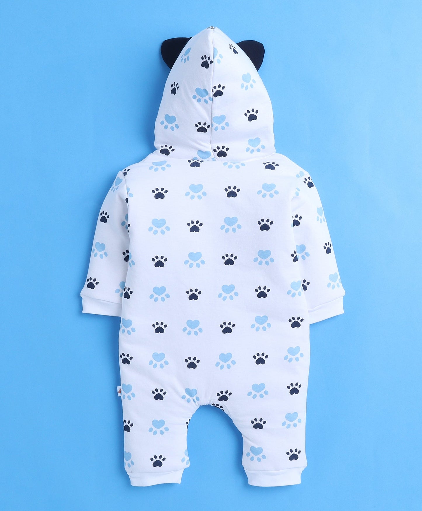 wholesale only Peb10033 - Blue & White Girls Half Sleeves Cotton Jablas Pack Of 3