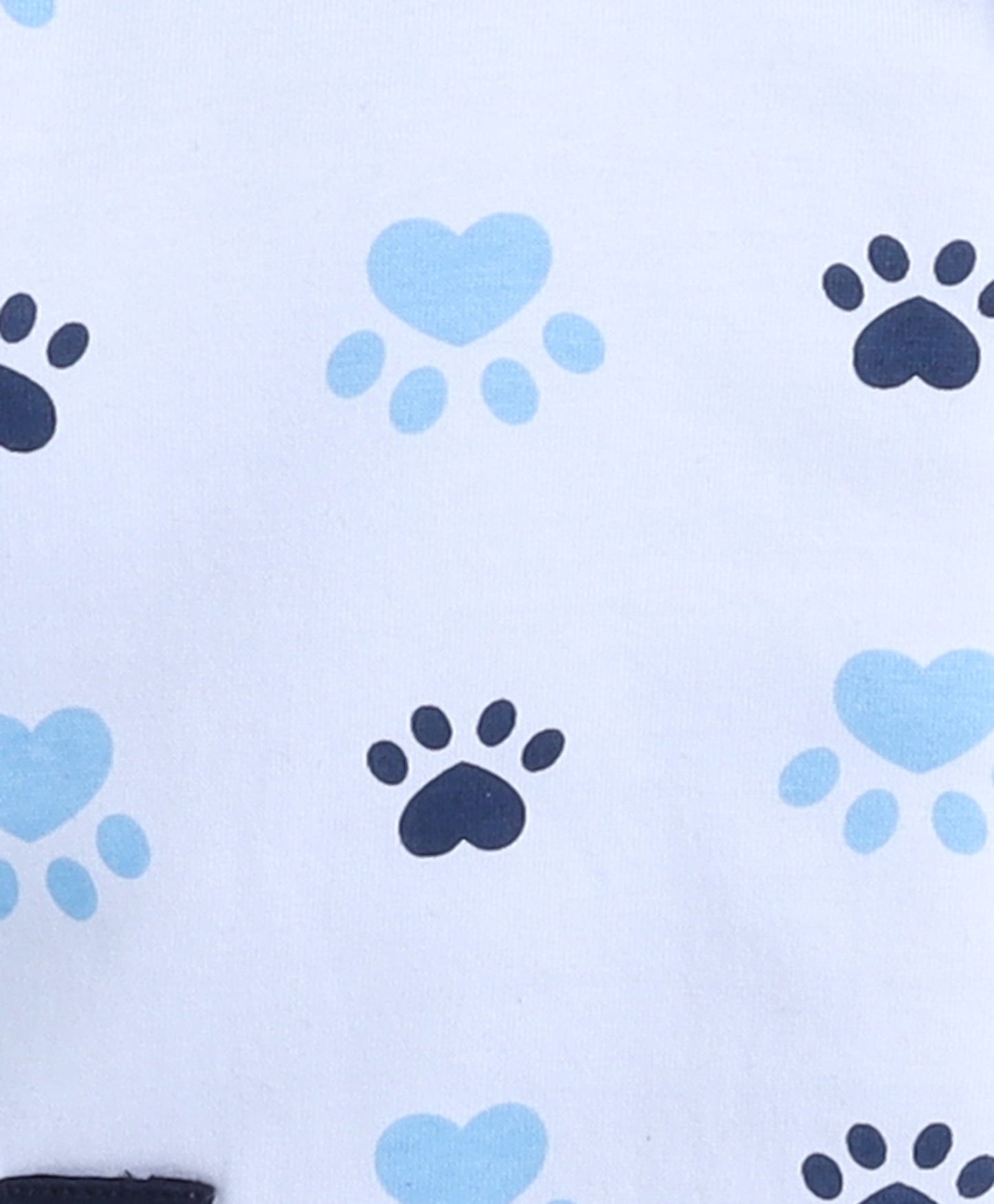 wholesale only Peb10033 - Blue & White Girls Half Sleeves Cotton Jablas Pack Of 3