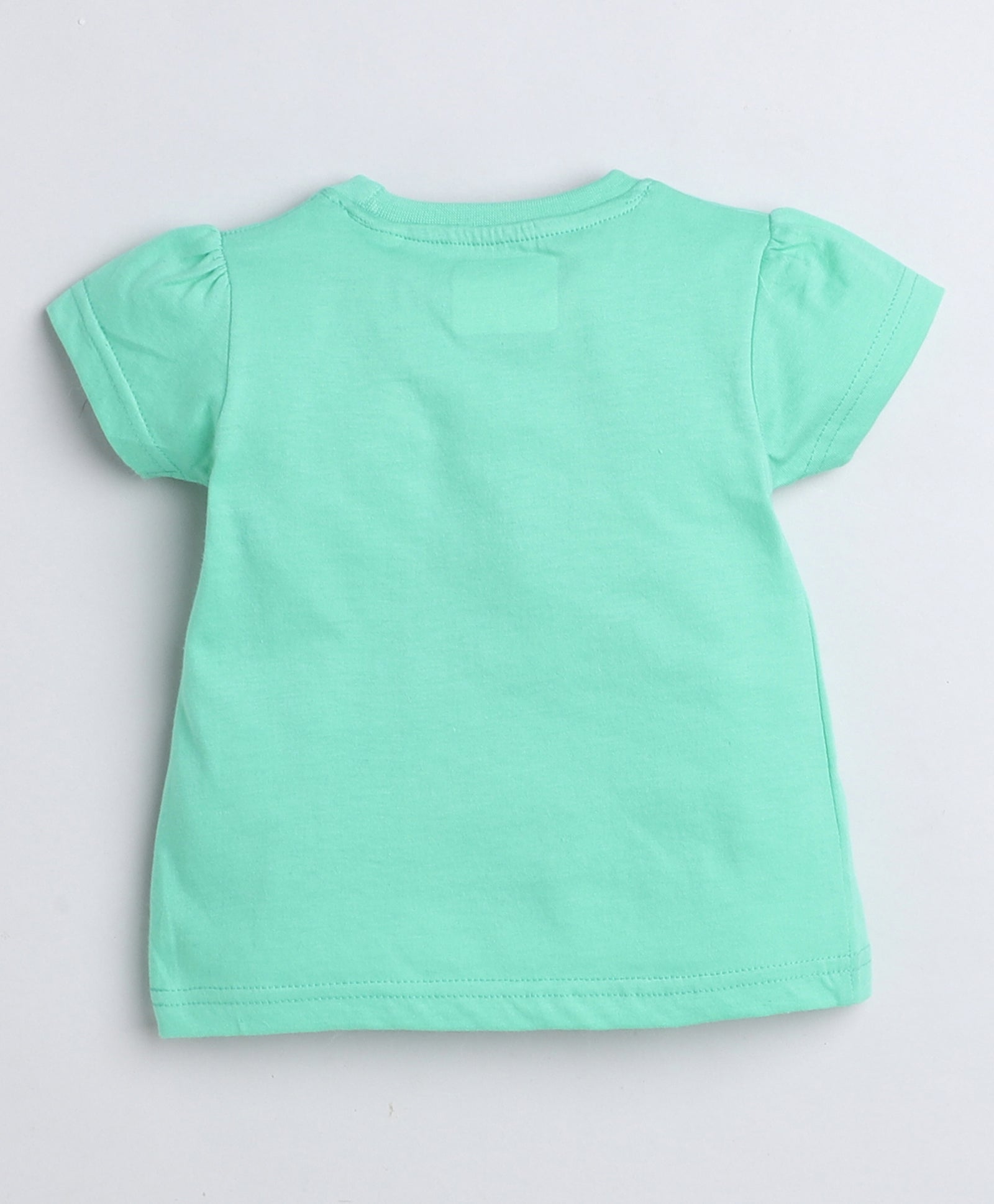 wholesale only Peb10033 - Blue & White Girls Half Sleeves Cotton Jablas Pack Of 3