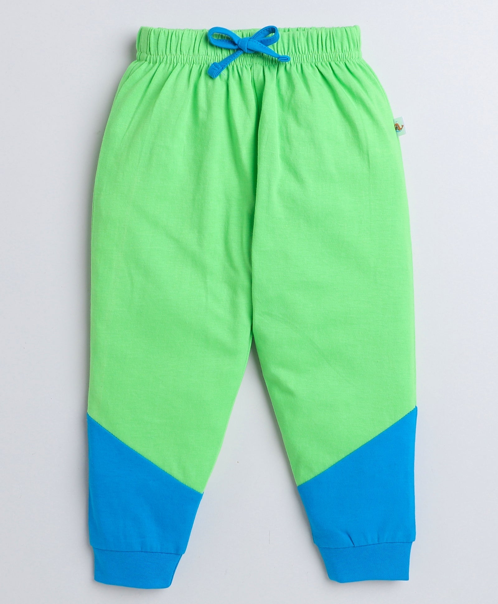 wholesale only Peb10033 - Blue & White Girls Half Sleeves Cotton Jablas Pack Of 3