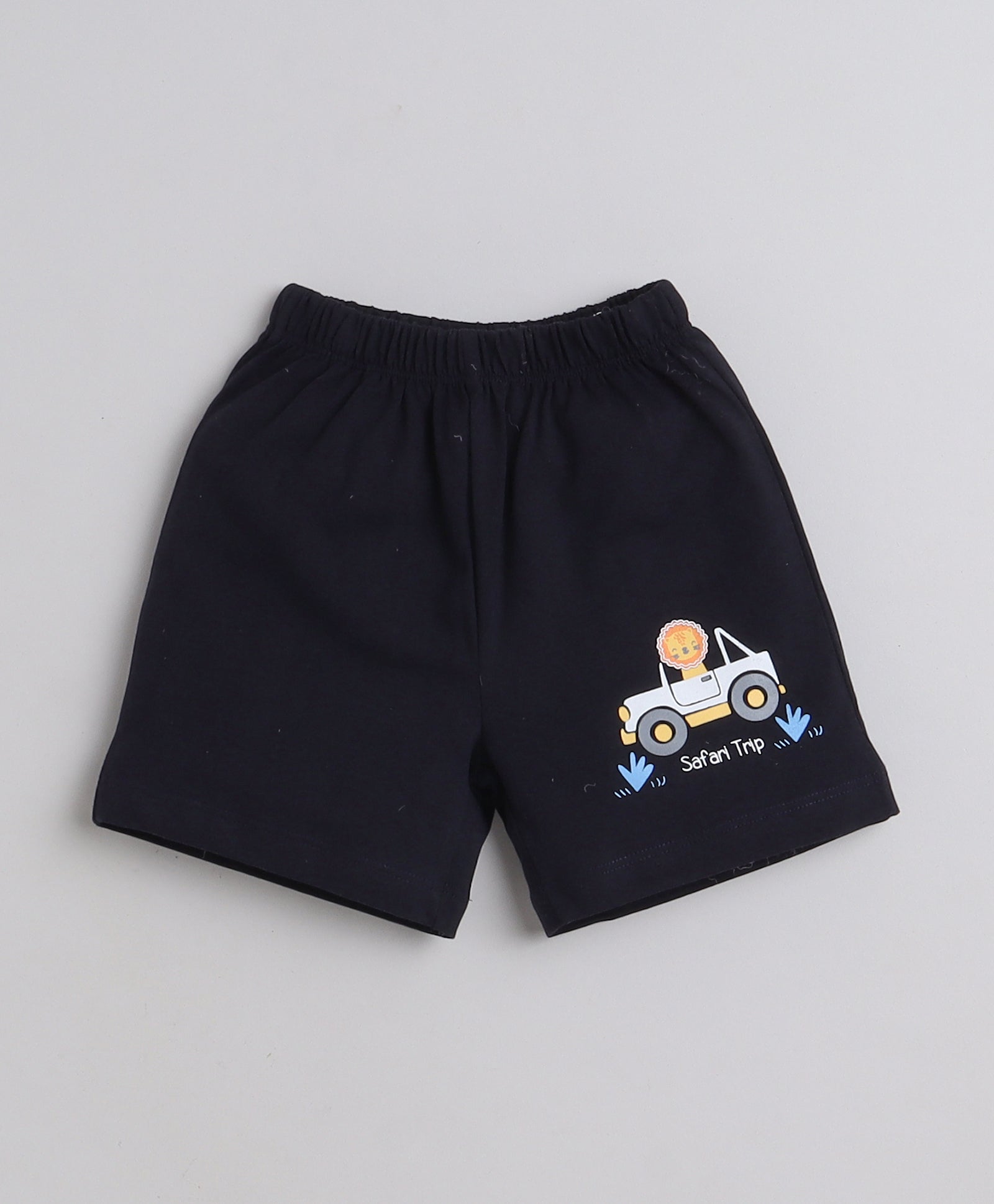 wholesale only Peb10033 - Blue & White Girls Half Sleeves Cotton Jablas Pack Of 3