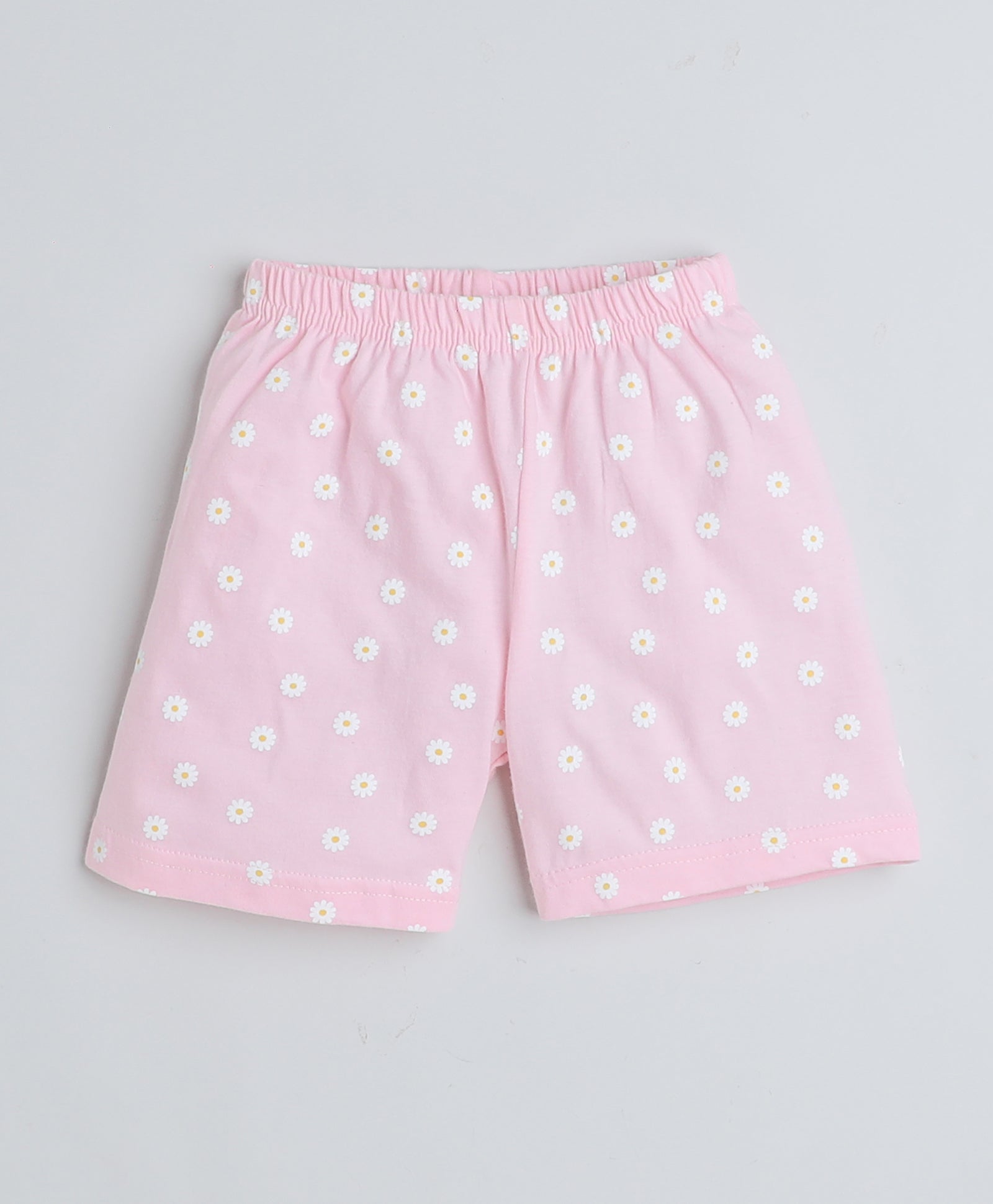 wholesale only Peb10033 - Blue & White Girls Half Sleeves Cotton Jablas Pack Of 3