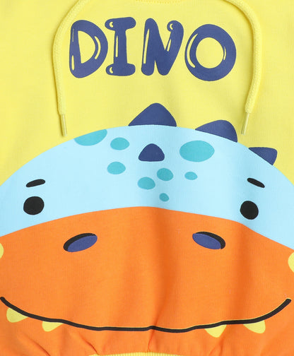 KP6002 - Hoodie - yellow - Dino- Pack of 4