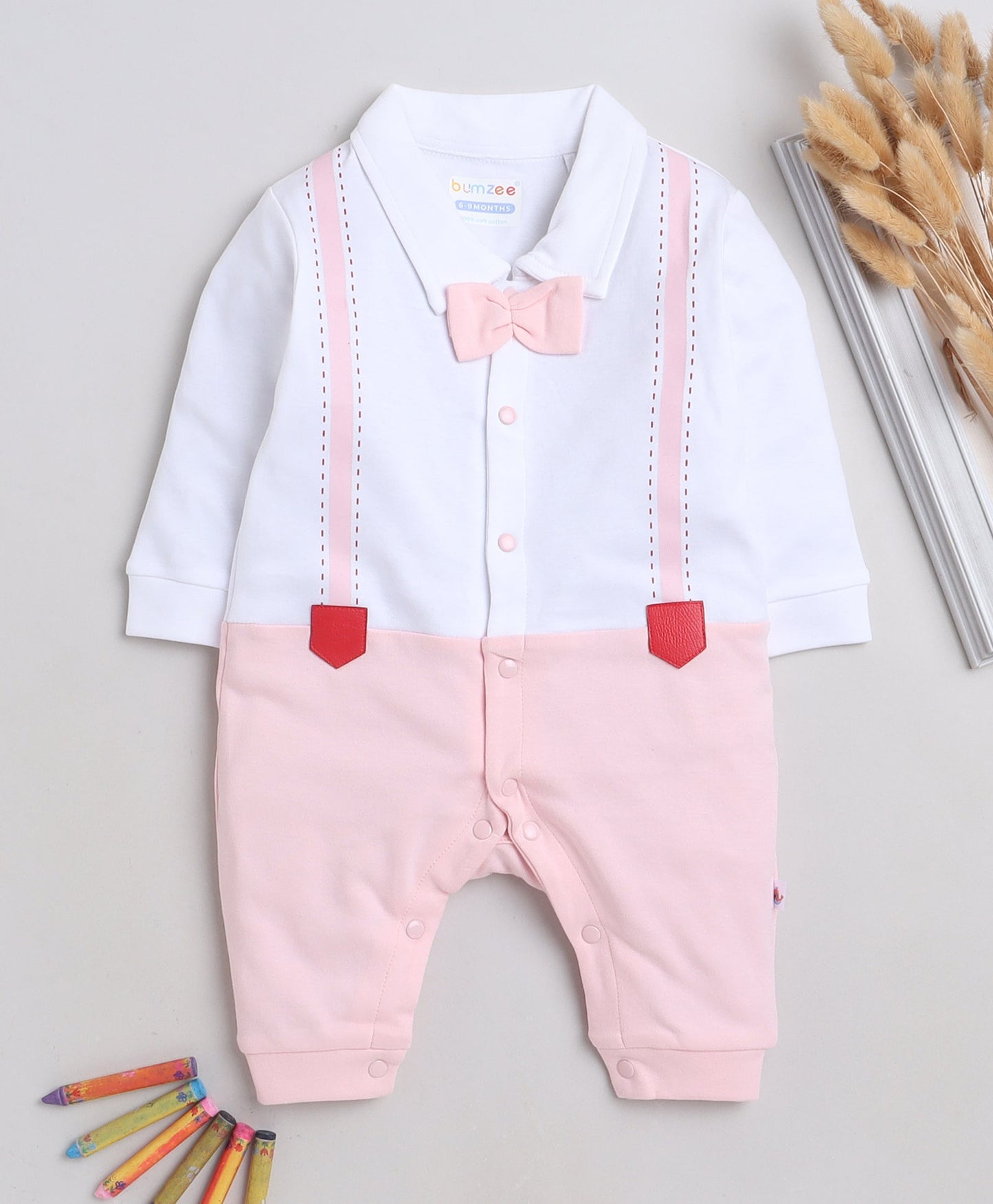 wholesale only Peb10033 - Blue & White Girls Half Sleeves Cotton Jablas Pack Of 3
