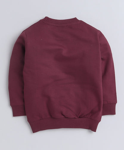 KP6018 - Sweatshirt - maroon - Unicorn- Pack of 7