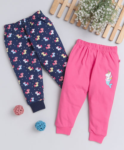 KP6052 - 2 Pack Pyjama - pink, navy - graphic- Pack of 3