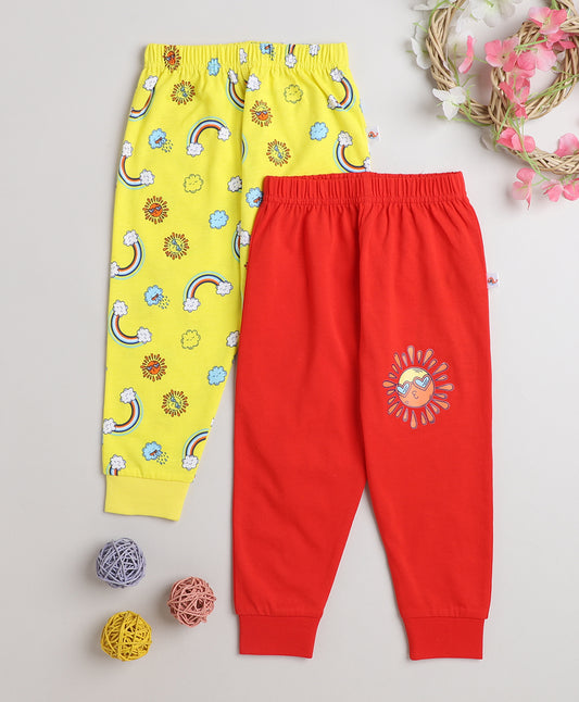 KP6060 - 2 Pack Pyjama - red, yellow - graphic- Pack of 5