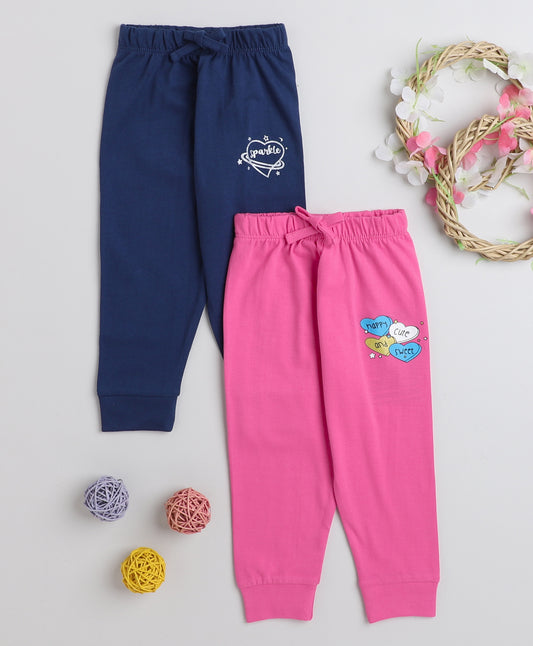 KP6069 - 2 Pack Pyjama - navy, pink - printed- Pack of 3