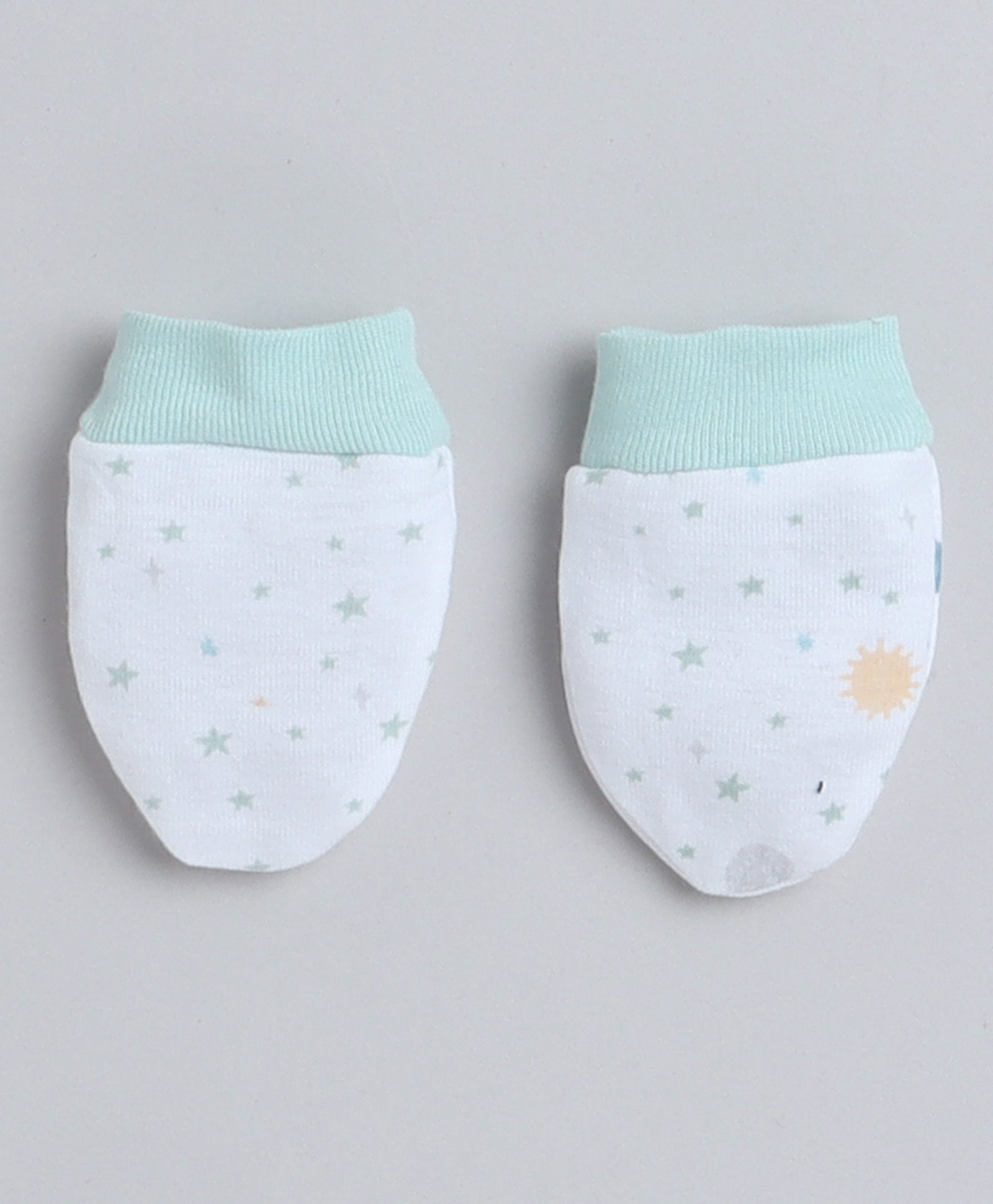 wholesale only Peb10033 - Blue & White Girls Half Sleeves Cotton Jablas Pack Of 3