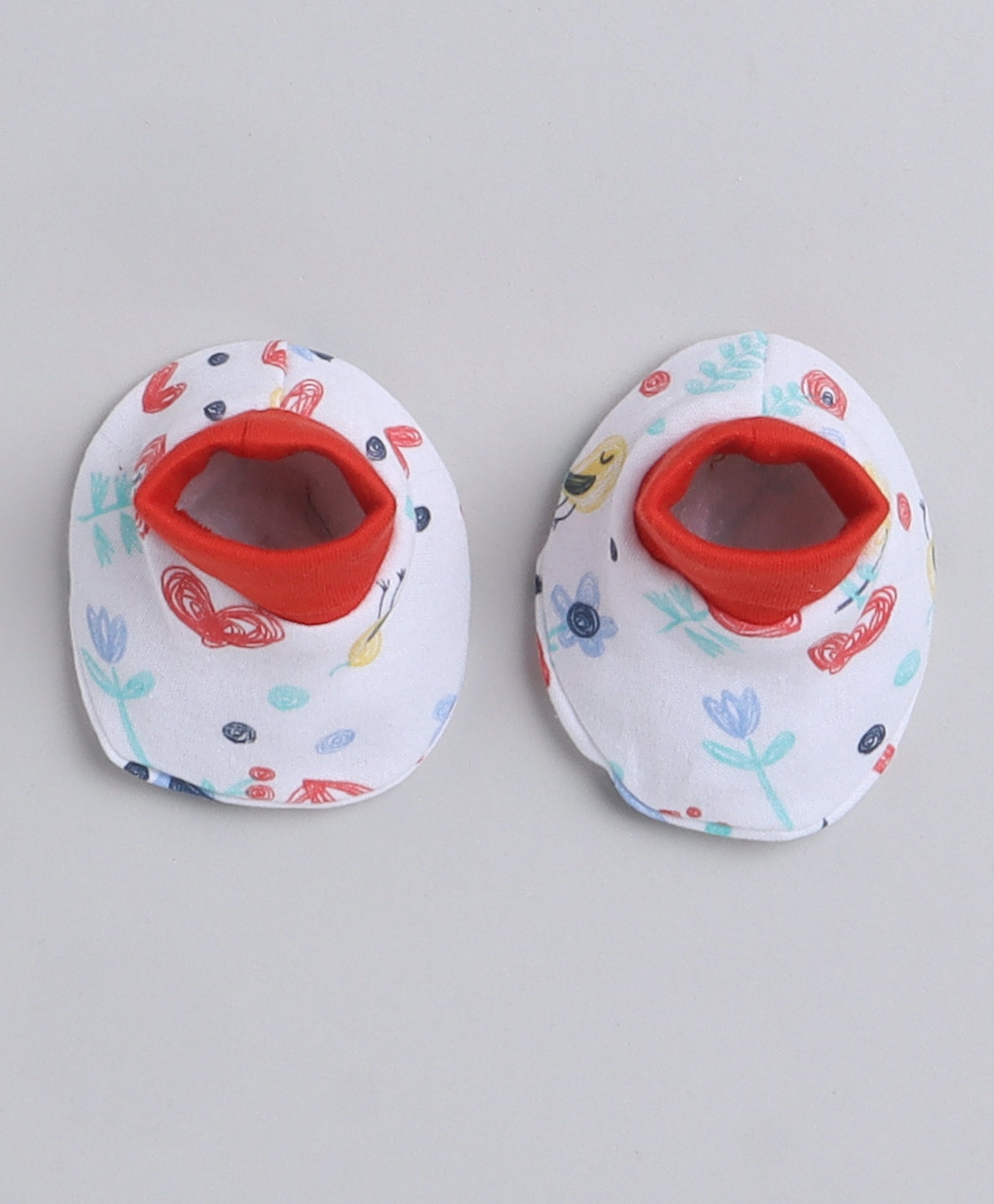 wholesale only Peb10033 - Blue & White Girls Half Sleeves Cotton Jablas Pack Of 3