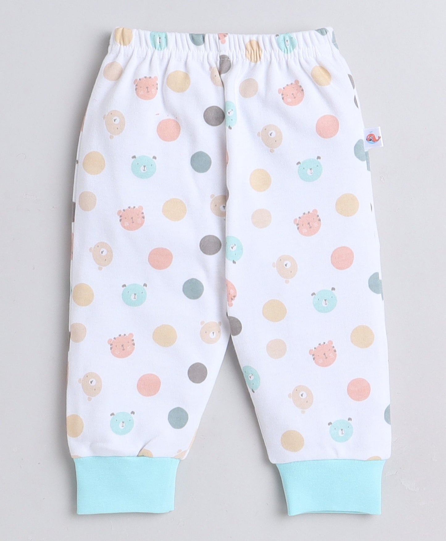 wholesale only Peb10033 - Blue & White Girls Half Sleeves Cotton Jablas Pack Of 3