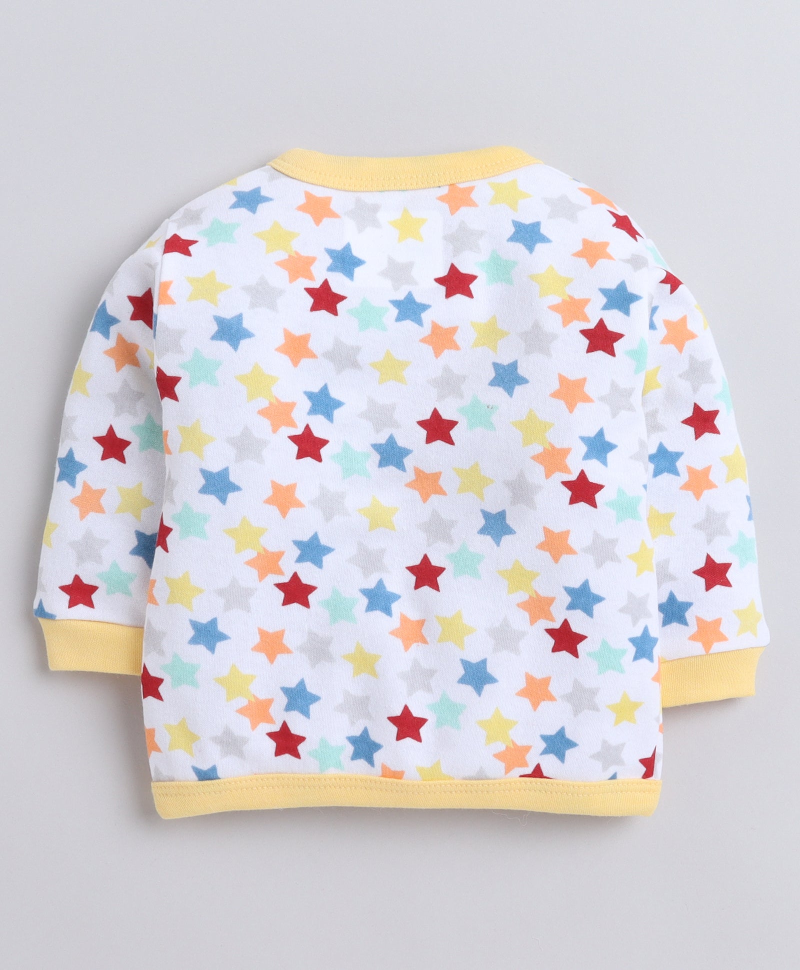 wholesale only Peb10033 - Blue & White Girls Half Sleeves Cotton Jablas Pack Of 3