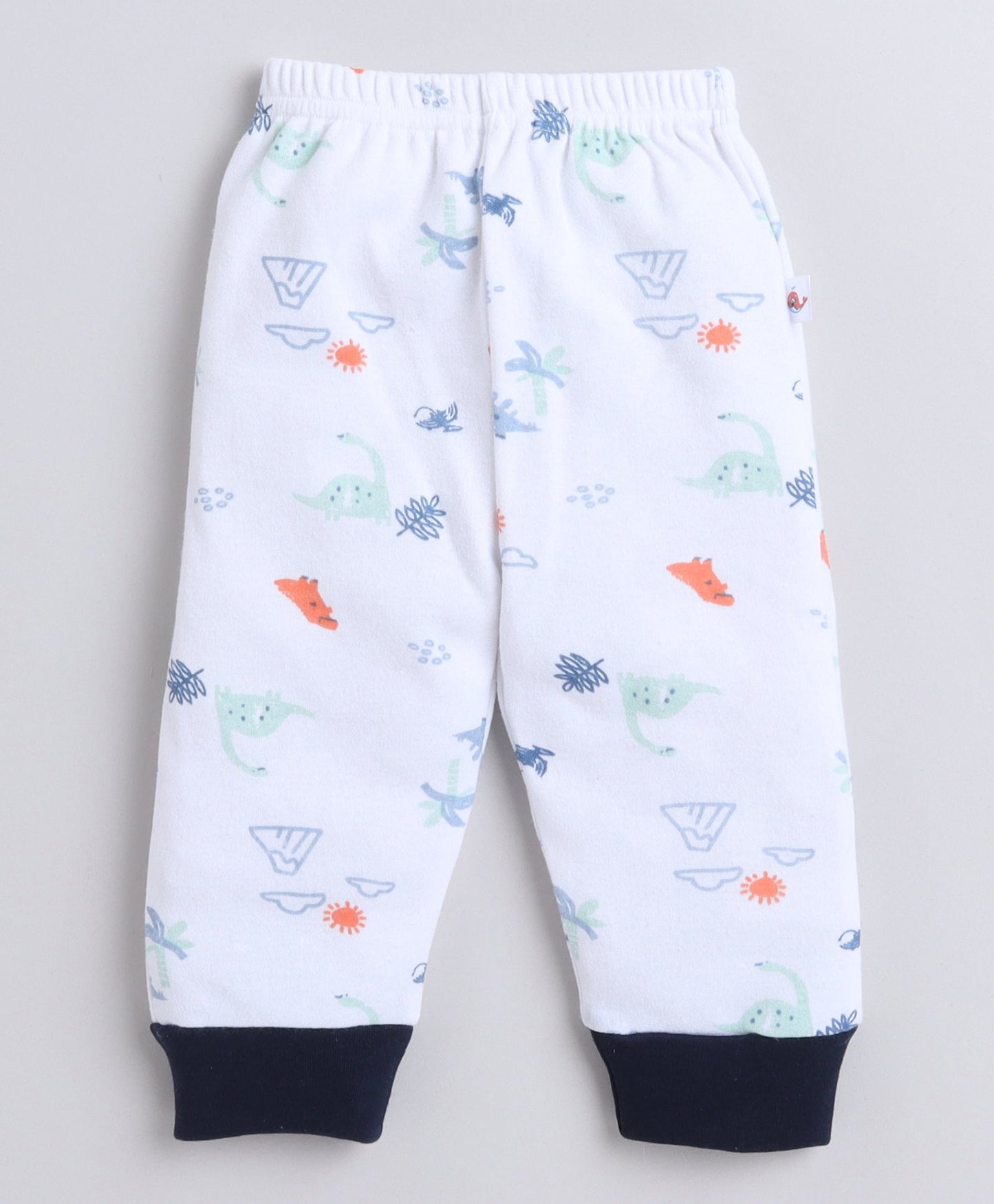 wholesale only Peb10033 - Blue & White Girls Half Sleeves Cotton Jablas Pack Of 3
