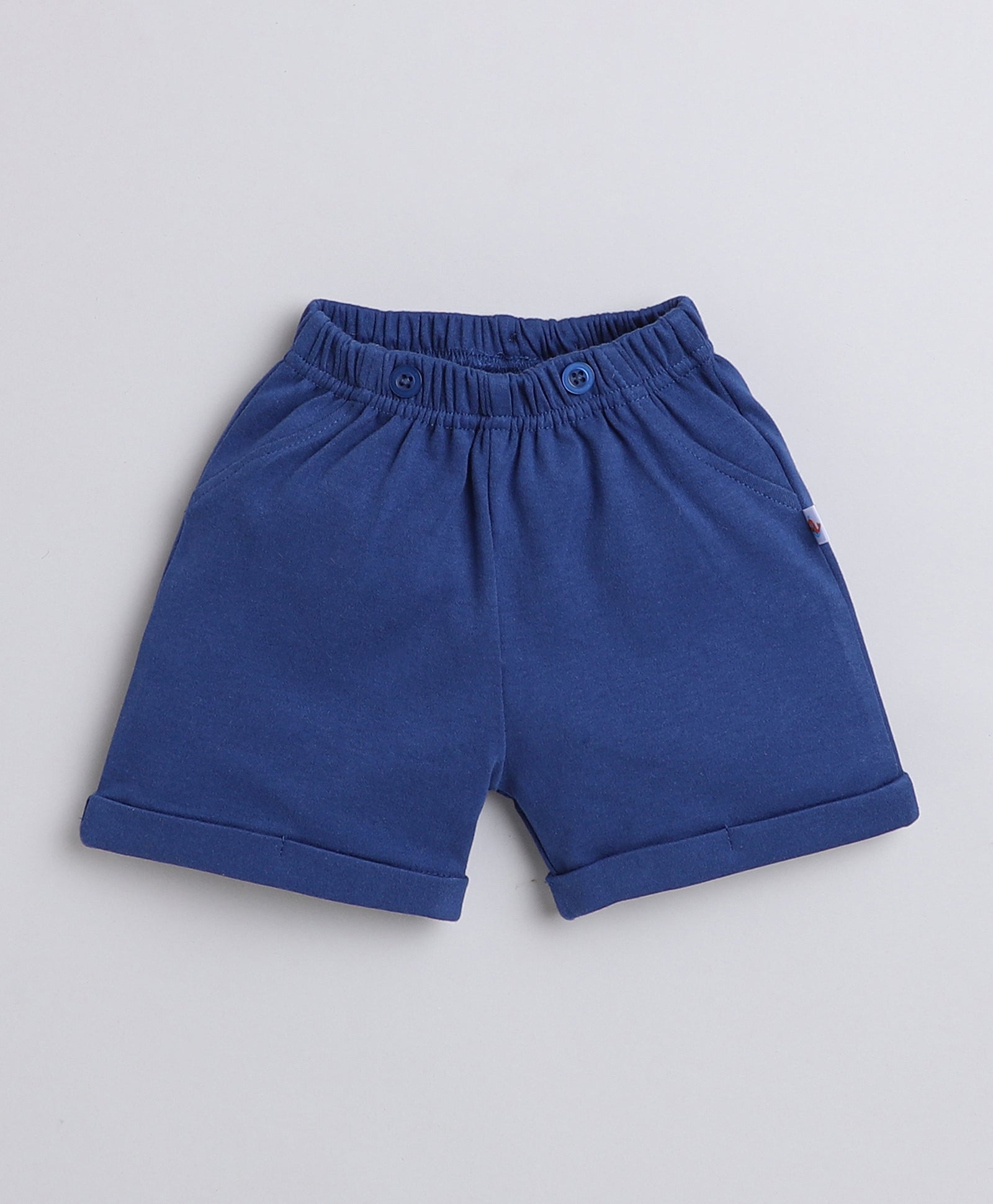 wholesale only Peb10033 - Blue & White Girls Half Sleeves Cotton Jablas Pack Of 3