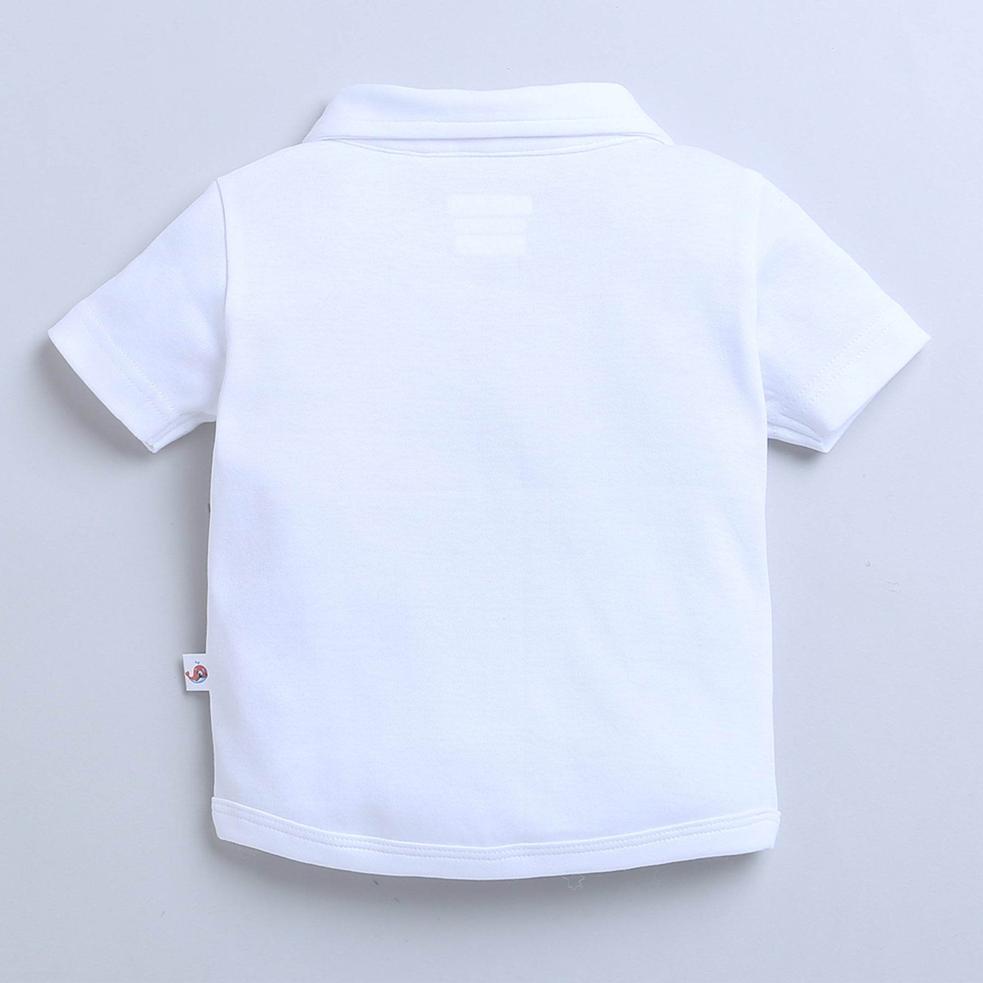 wholesale only Peb10033 - Blue & White Girls Half Sleeves Cotton Jablas Pack Of 3