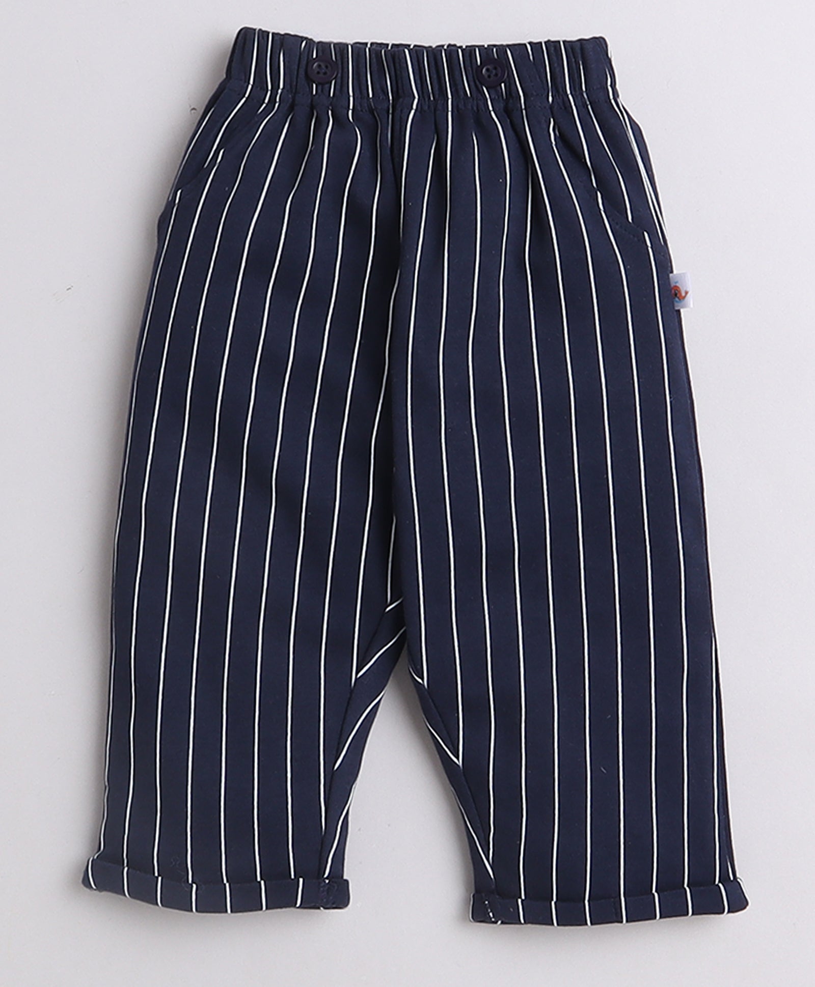 wholesale only Peb10033 - Blue & White Girls Half Sleeves Cotton Jablas Pack Of 3