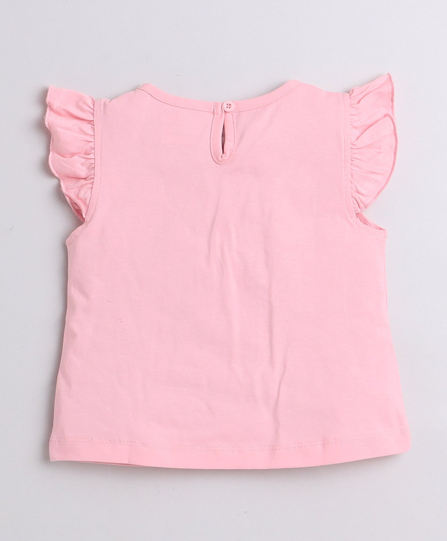 wholesale only Peb10033 - Blue & White Girls Half Sleeves Cotton Jablas Pack Of 3