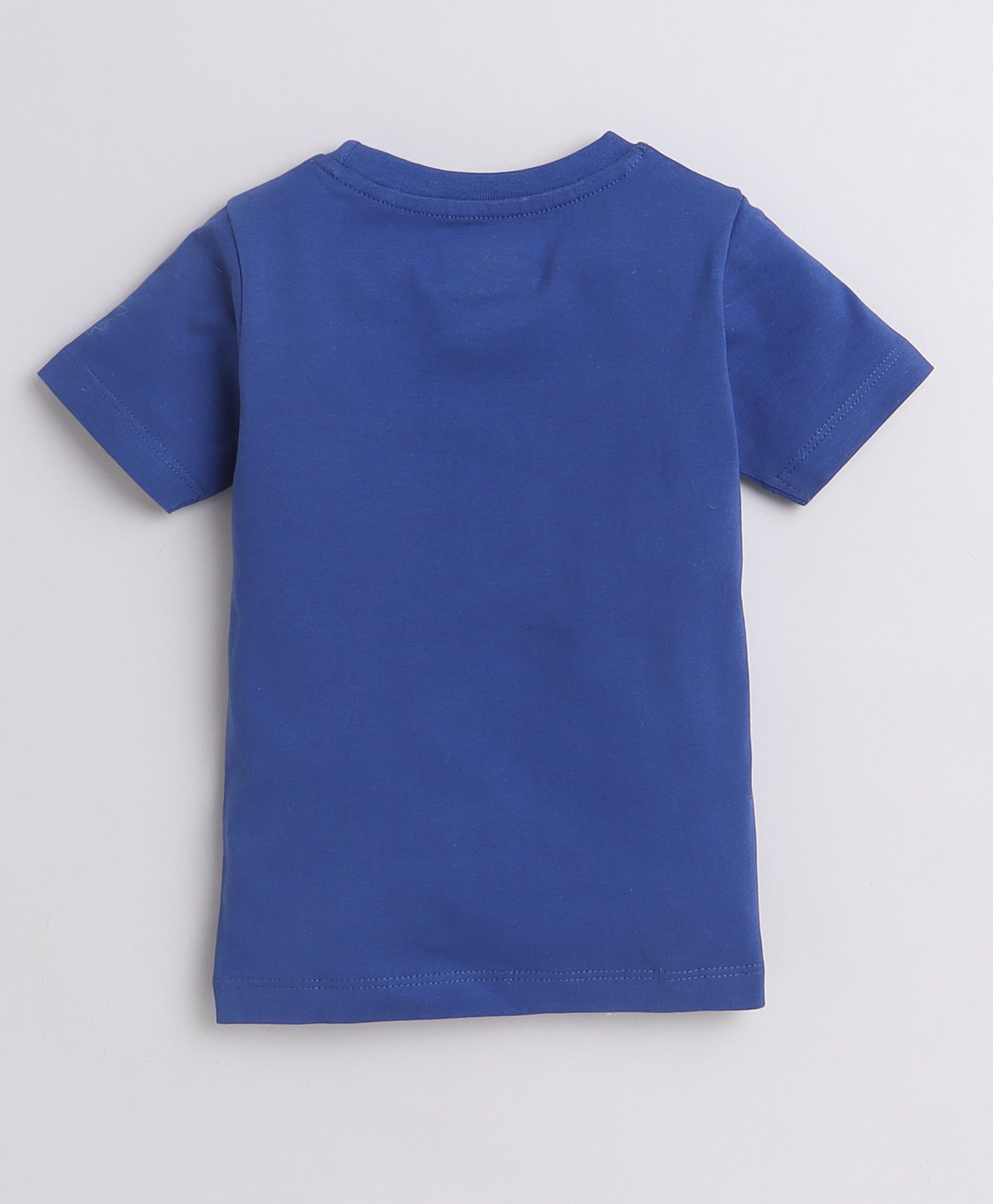 wholesale only Peb10033 - Blue & White Girls Half Sleeves Cotton Jablas Pack Of 3
