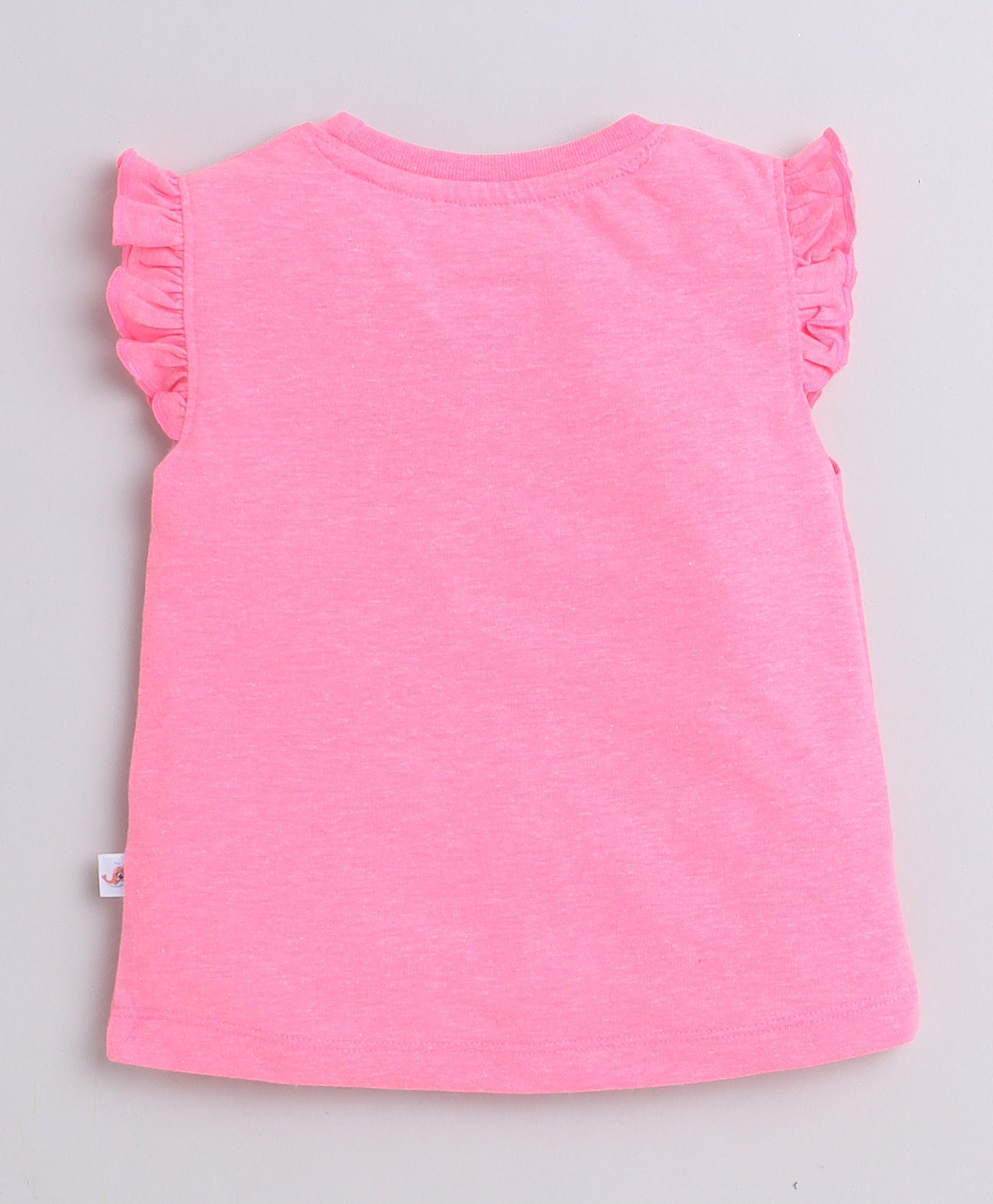 wholesale only Peb10033 - Blue & White Girls Half Sleeves Cotton Jablas Pack Of 3