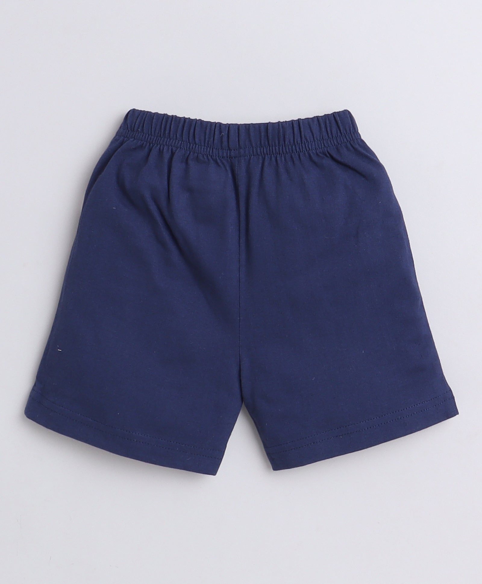 wholesale only Peb10033 - Blue & White Girls Half Sleeves Cotton Jablas Pack Of 3