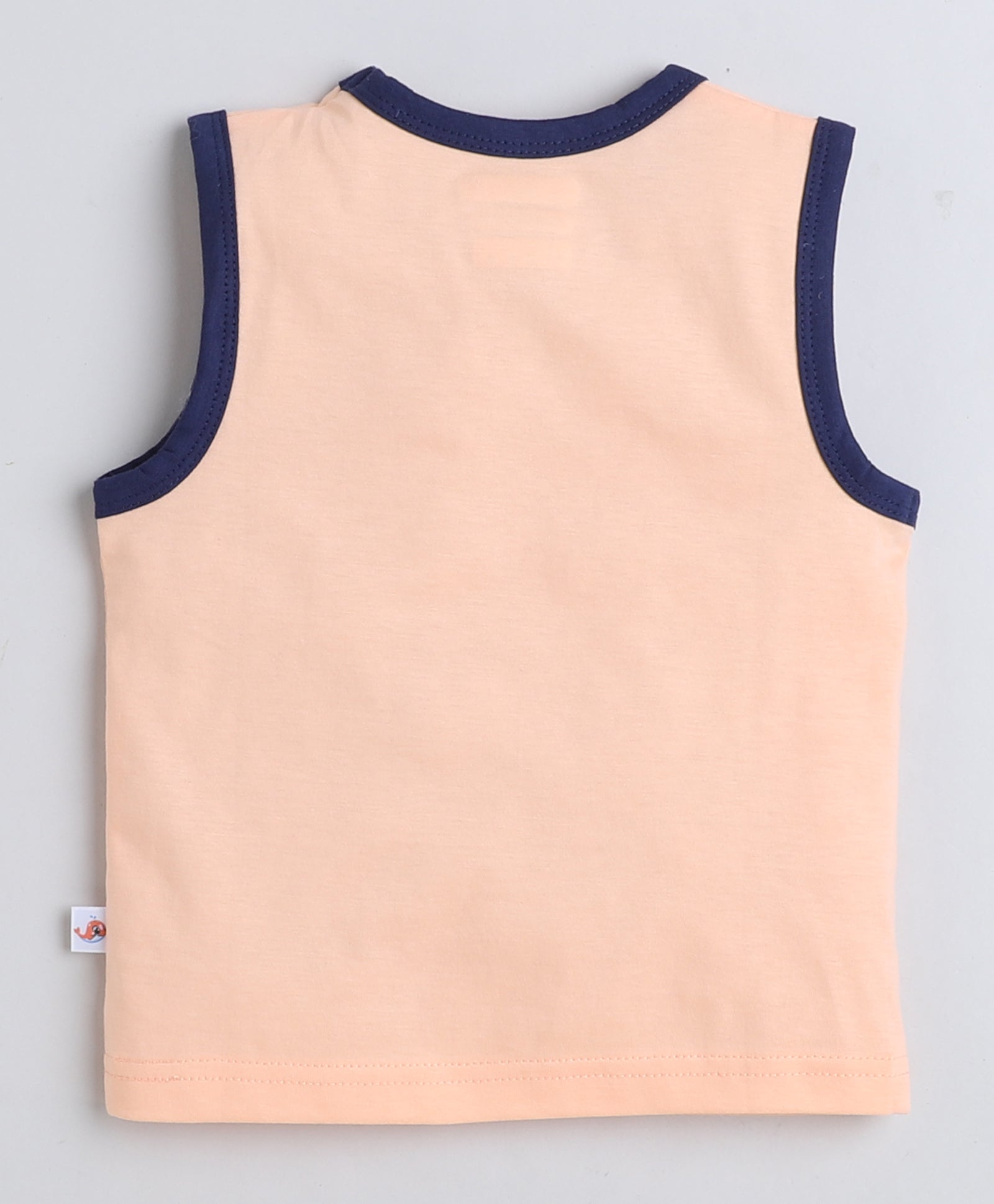 wholesale only Peb10033 - Blue & White Girls Half Sleeves Cotton Jablas Pack Of 3