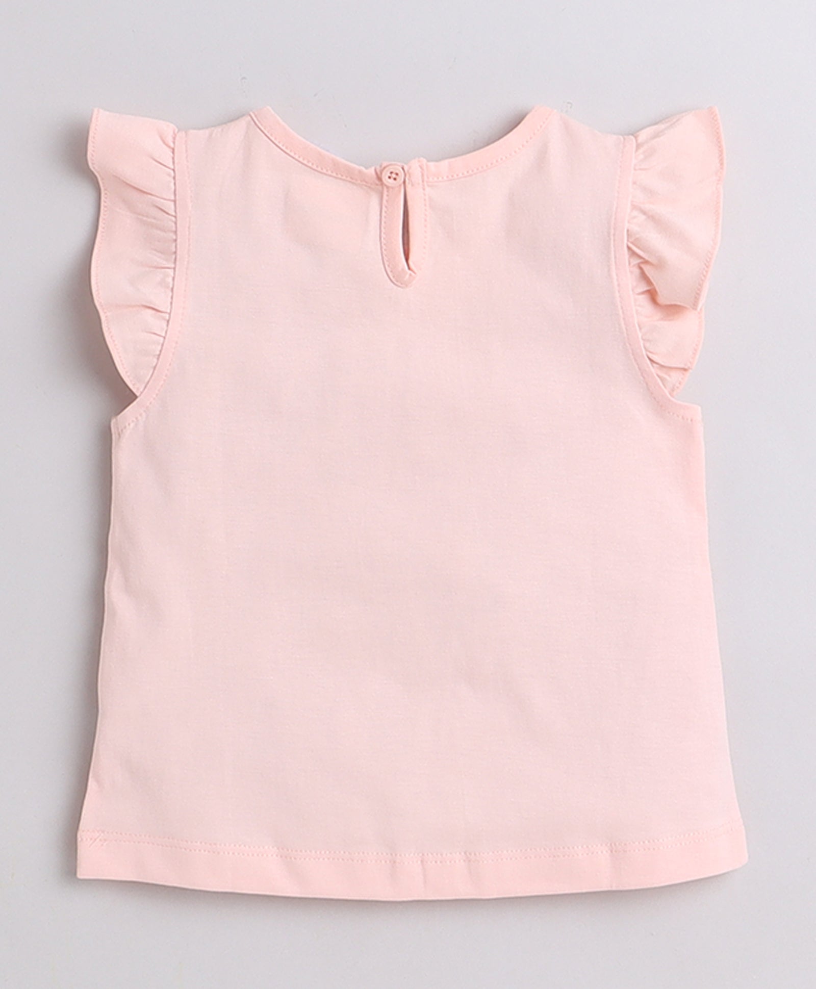 wholesale only Peb10033 - Blue & White Girls Half Sleeves Cotton Jablas Pack Of 3
