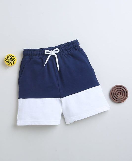 wholesale only Peb10033 - Blue & White Girls Half Sleeves Cotton Jablas Pack Of 3
