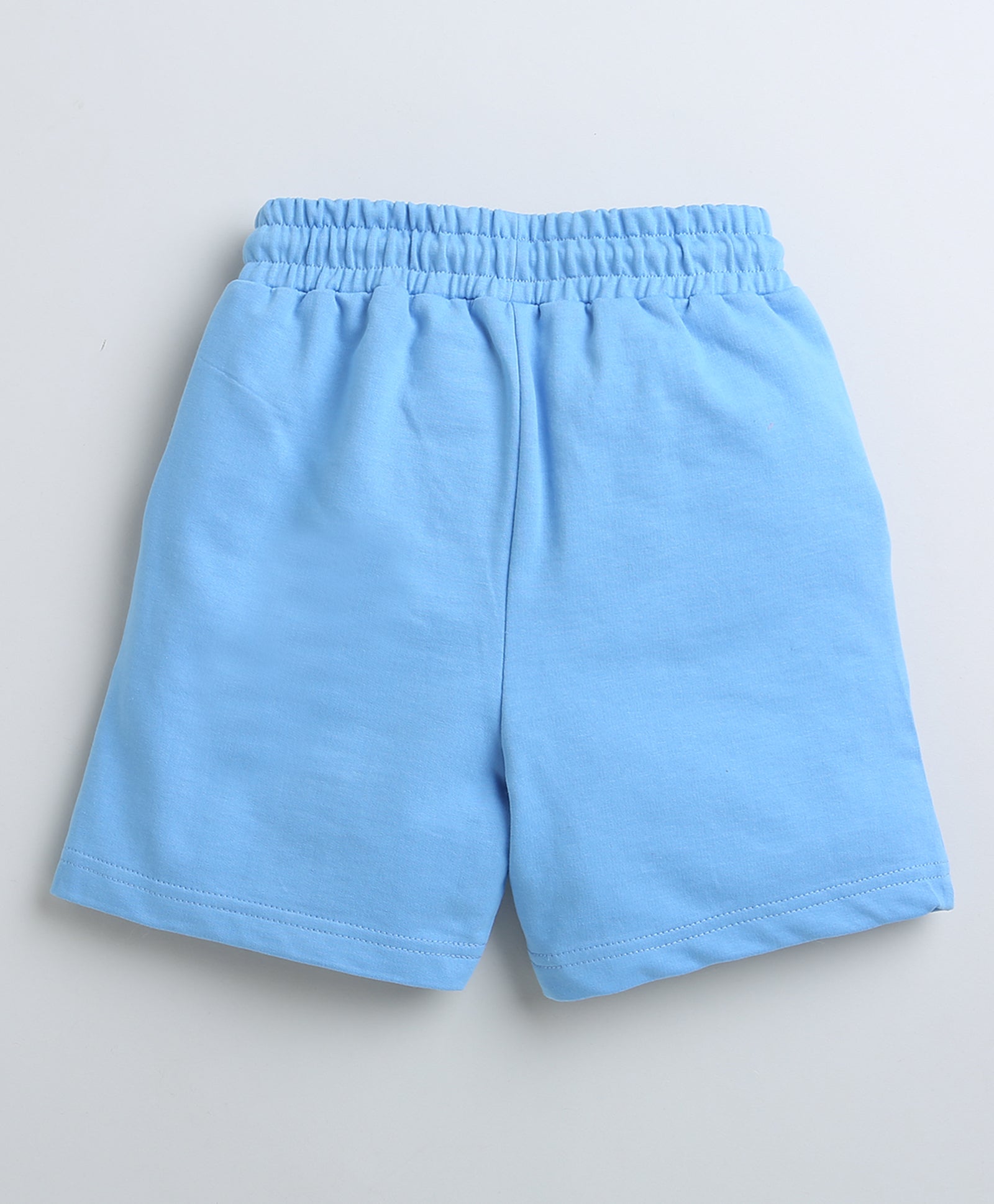 wholesale only Peb10033 - Blue & White Girls Half Sleeves Cotton Jablas Pack Of 3