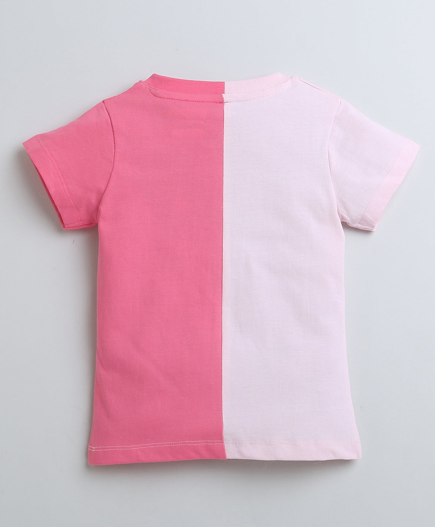wholesale only Peb10033 - Blue & White Girls Half Sleeves Cotton Jablas Pack Of 3