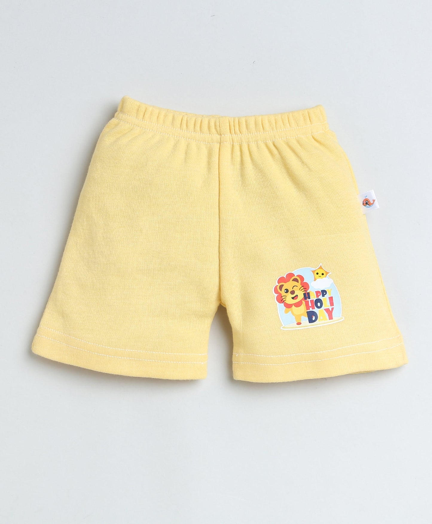 wholesale only Peb10033 - Blue & White Girls Half Sleeves Cotton Jablas Pack Of 3