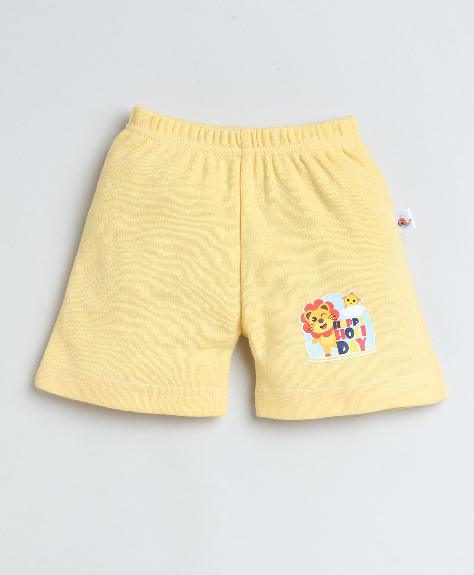 wholesale only Peb10033 - Blue & White Girls Half Sleeves Cotton Jablas Pack Of 3